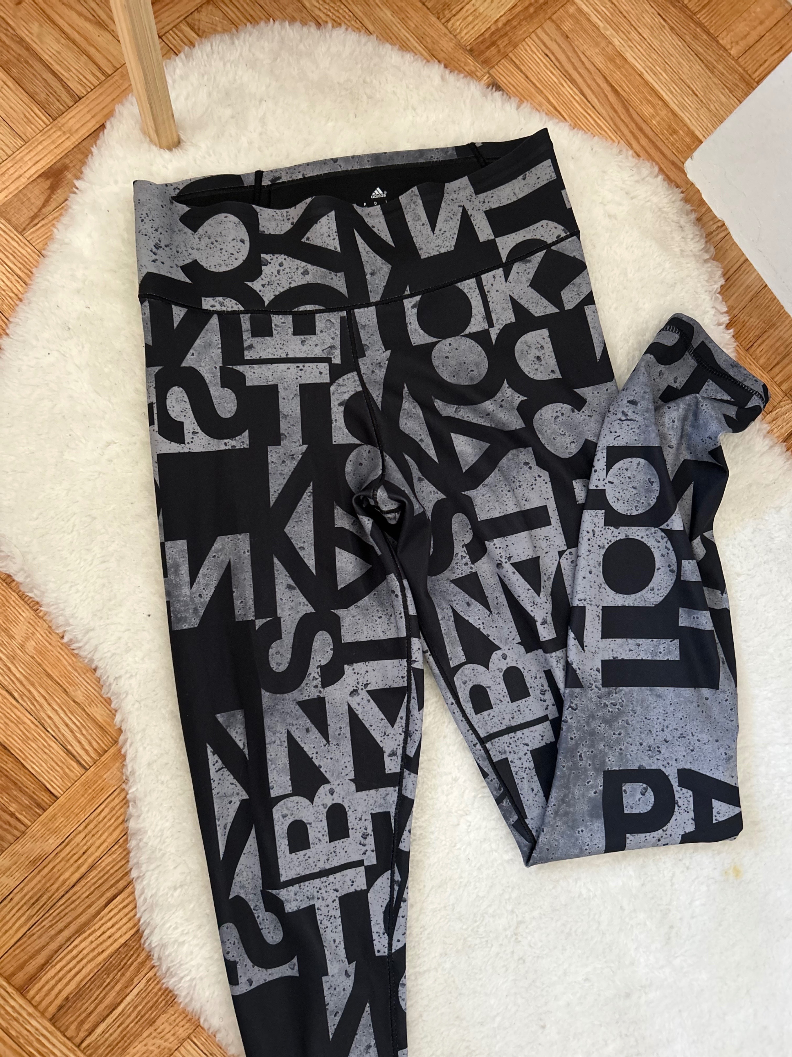 Adidas Climalite XS Leggings - Black & Grey