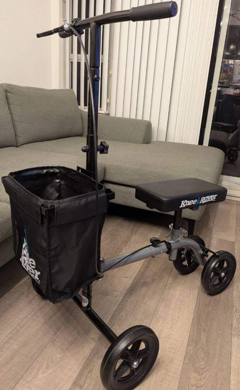 KneeRover® ULTRA Knee Walker Lightweight Steerable Knee Scooter