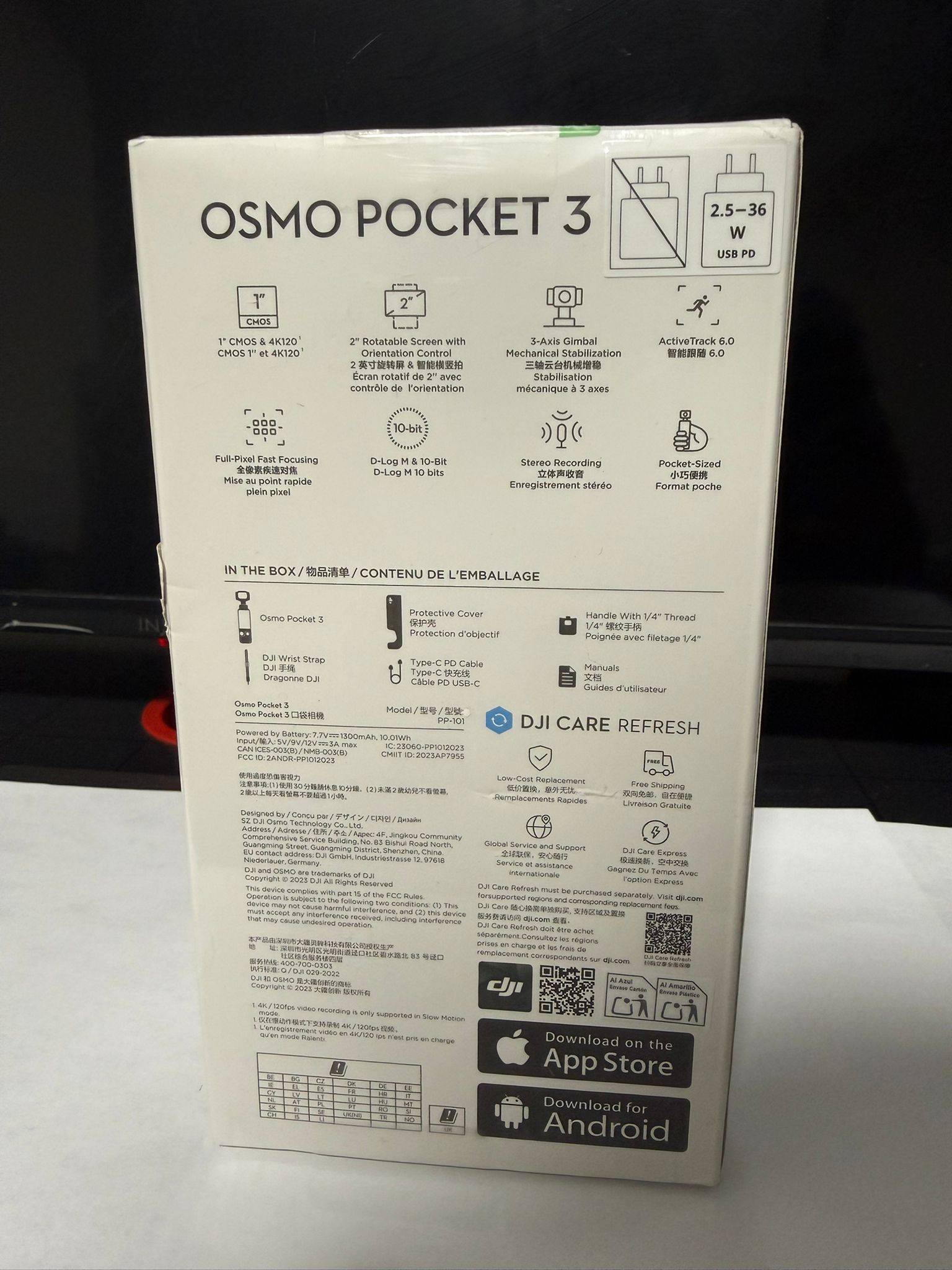 DJI Osmo Pocket 3 - 3-Axis Stabilized 4K Camera - New - photo 3
