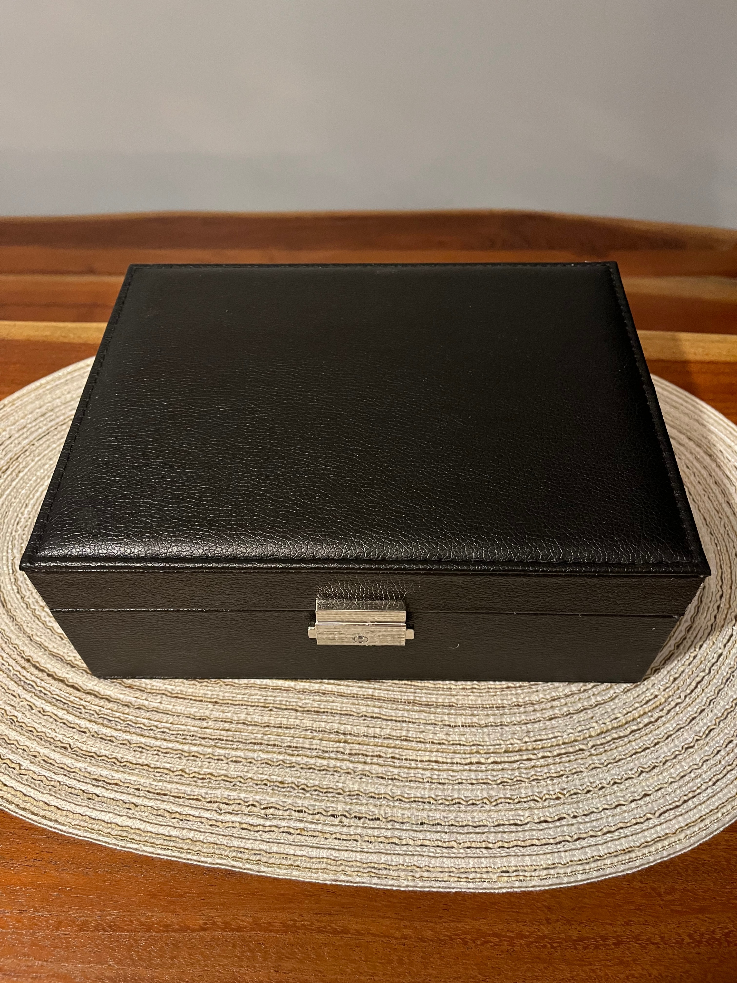 Jewelry Organizer Box for Necklaces, Rings, Earrings, NEW, Black - photo 4