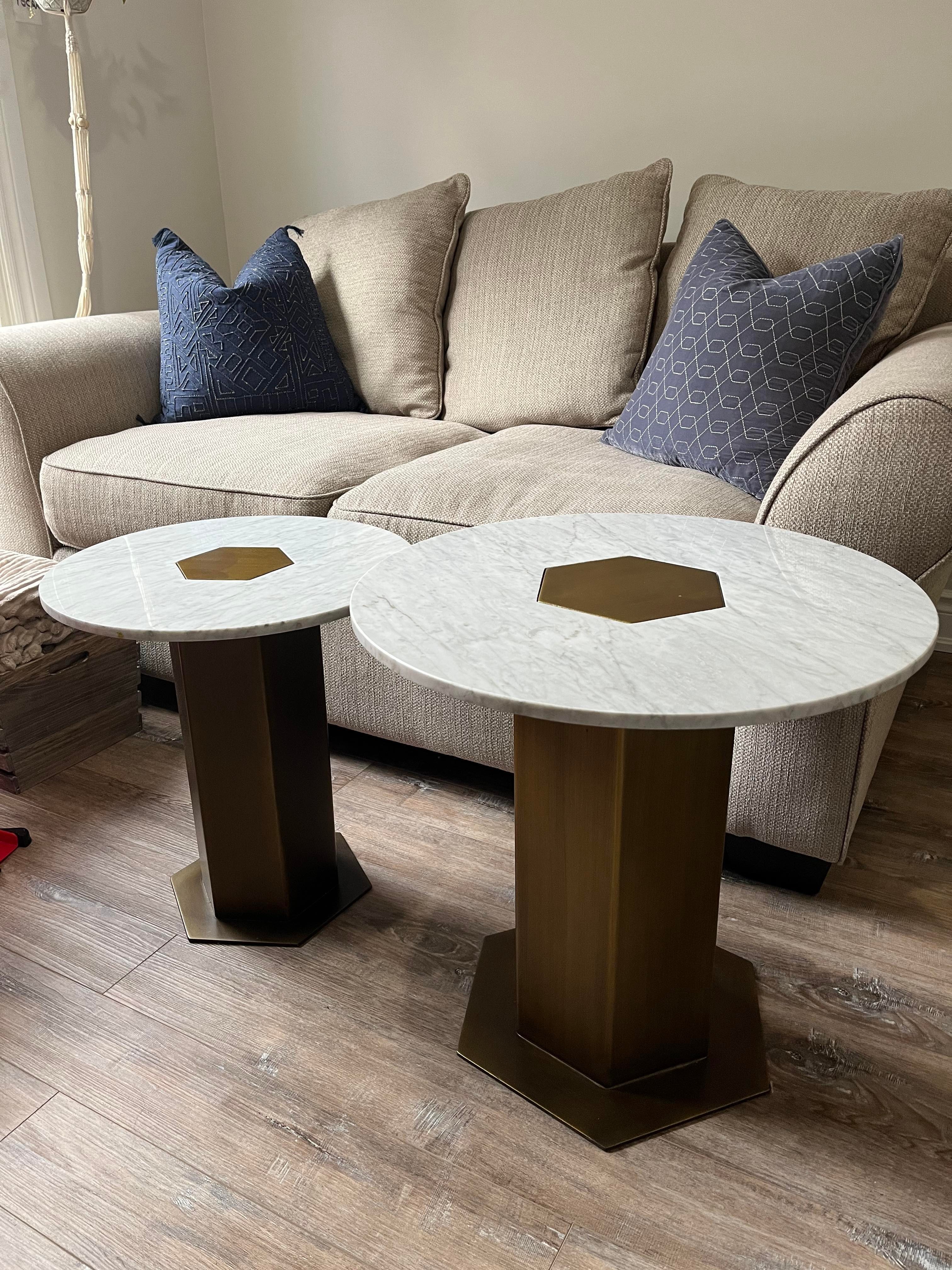 Marble Coffee table set - photo 5
