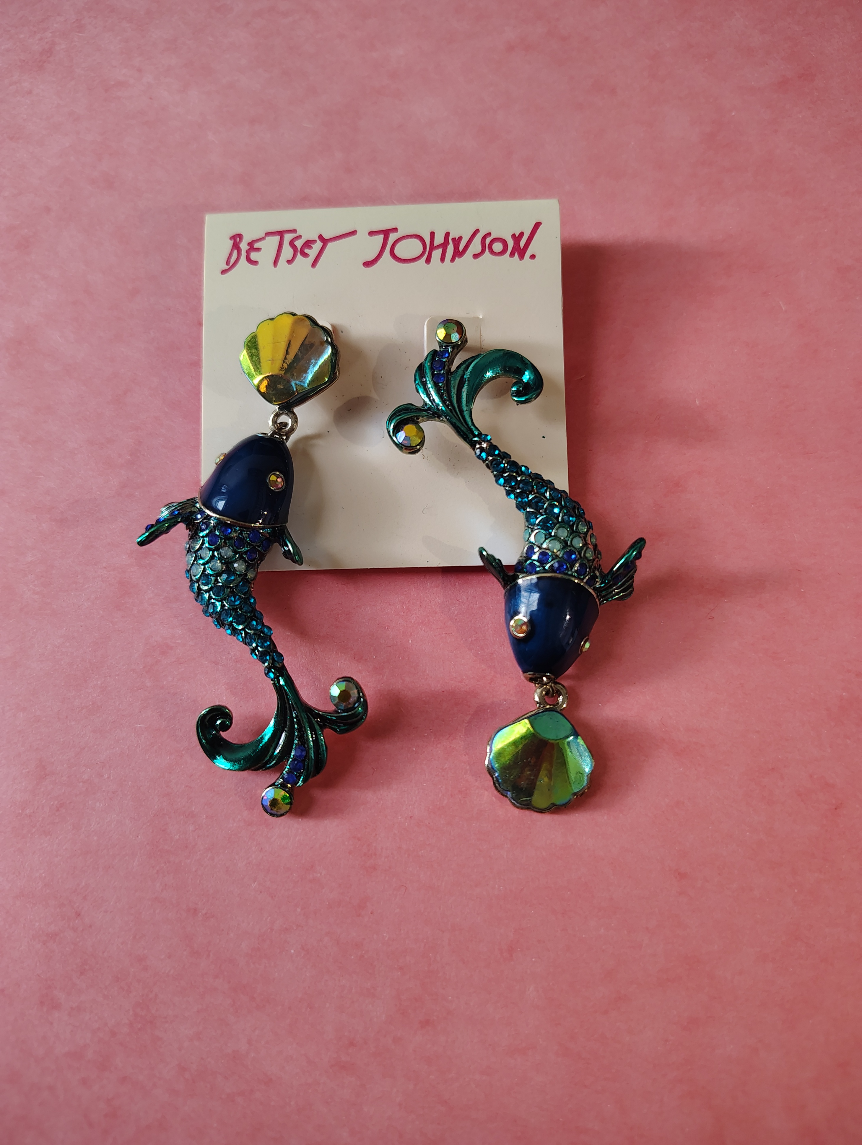 NEW EARINGS- Betsey Johnson (Macy's US price tag, Sale) - photo 3