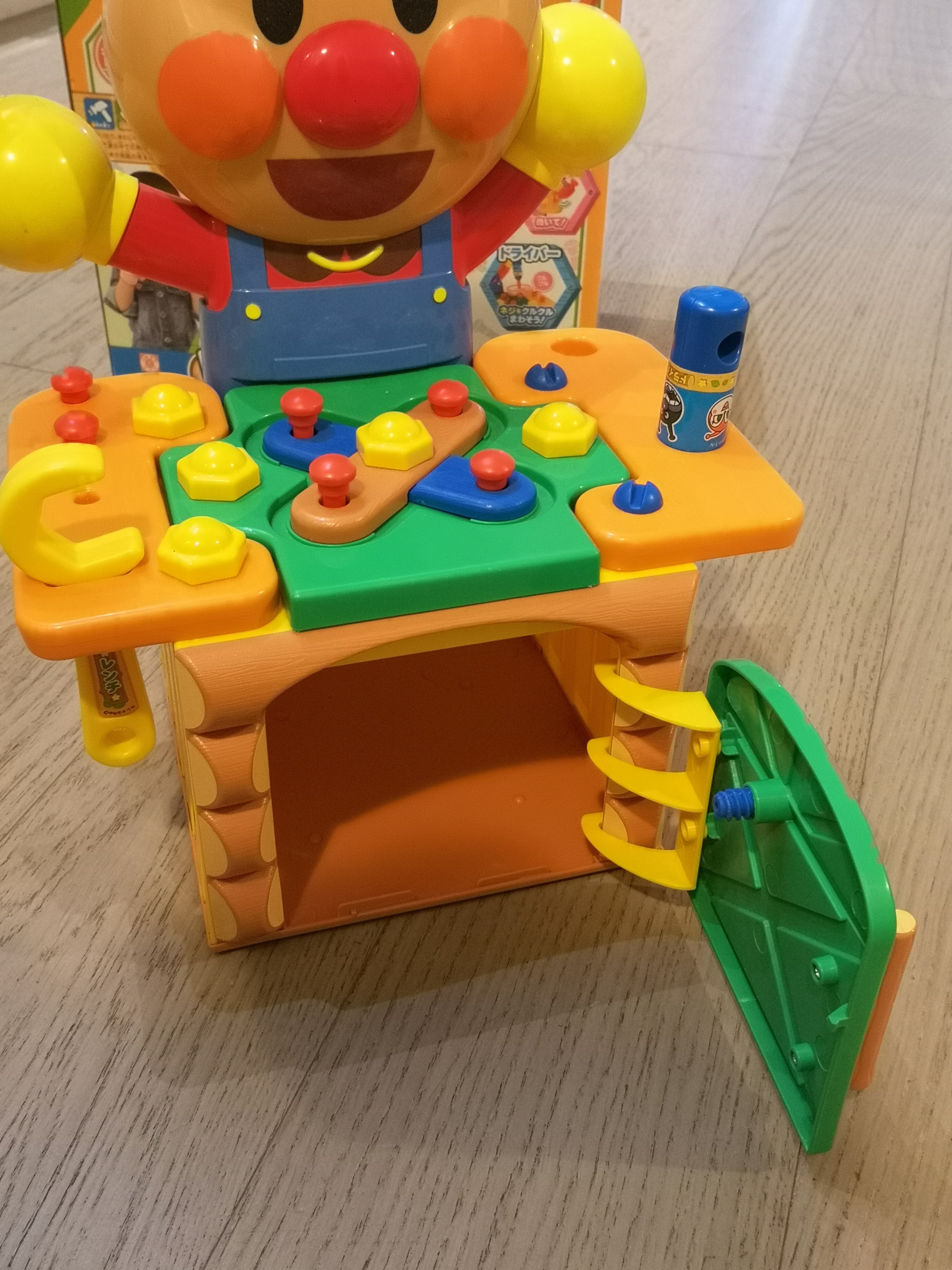 Anpanman Workbench Toy Set with Tools for kids boy or girl - photo 3