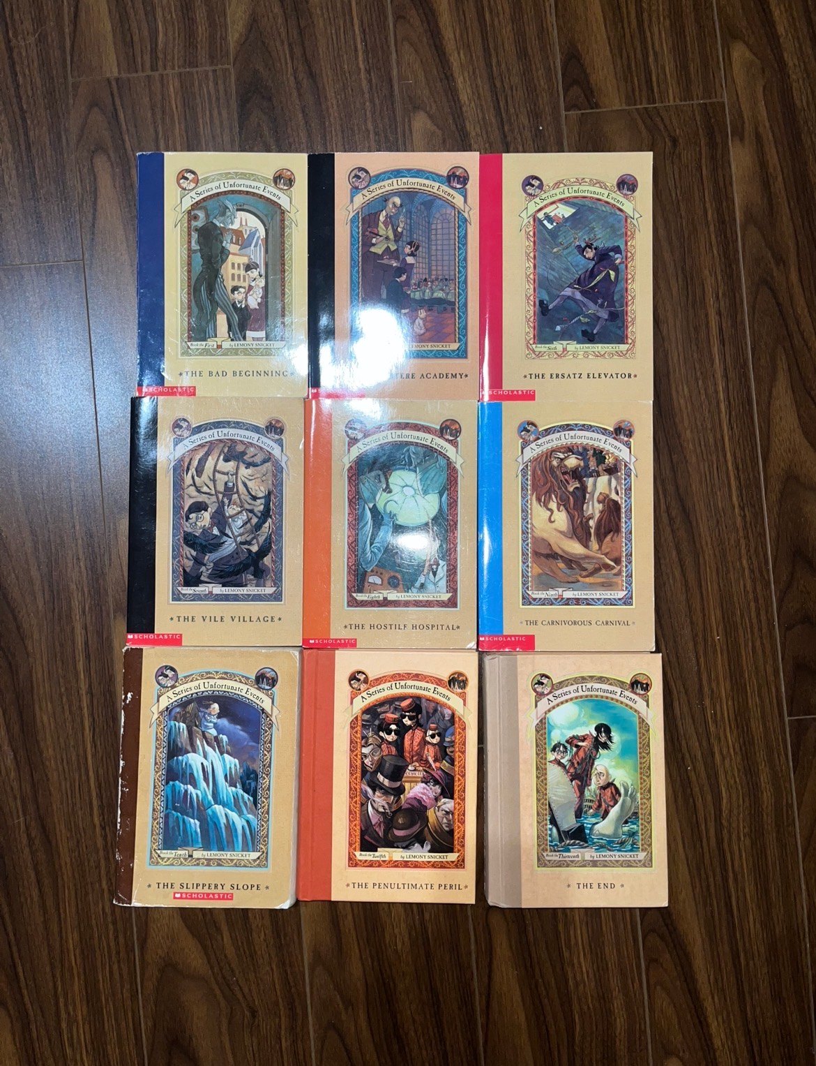 A Series of Unfortunate Events by Lemony Snicket