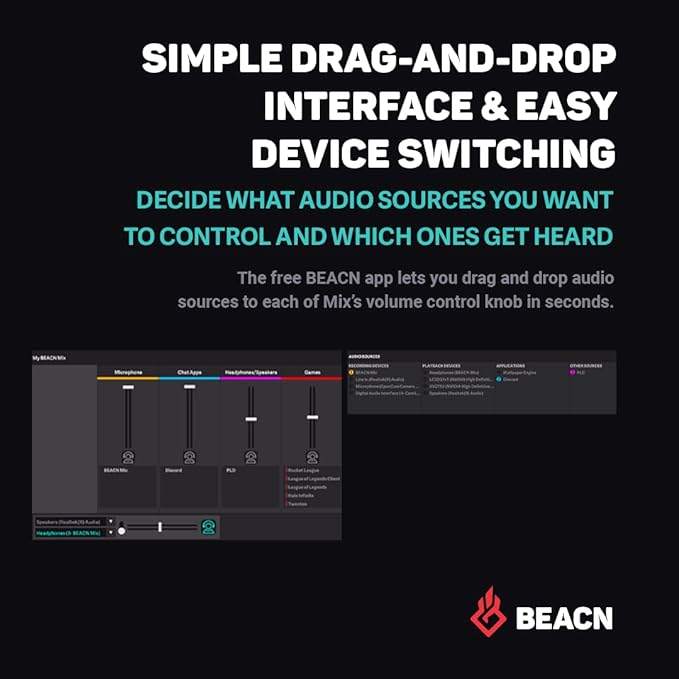 BRAND NEW BEACN Mix USB-C Audio Interface