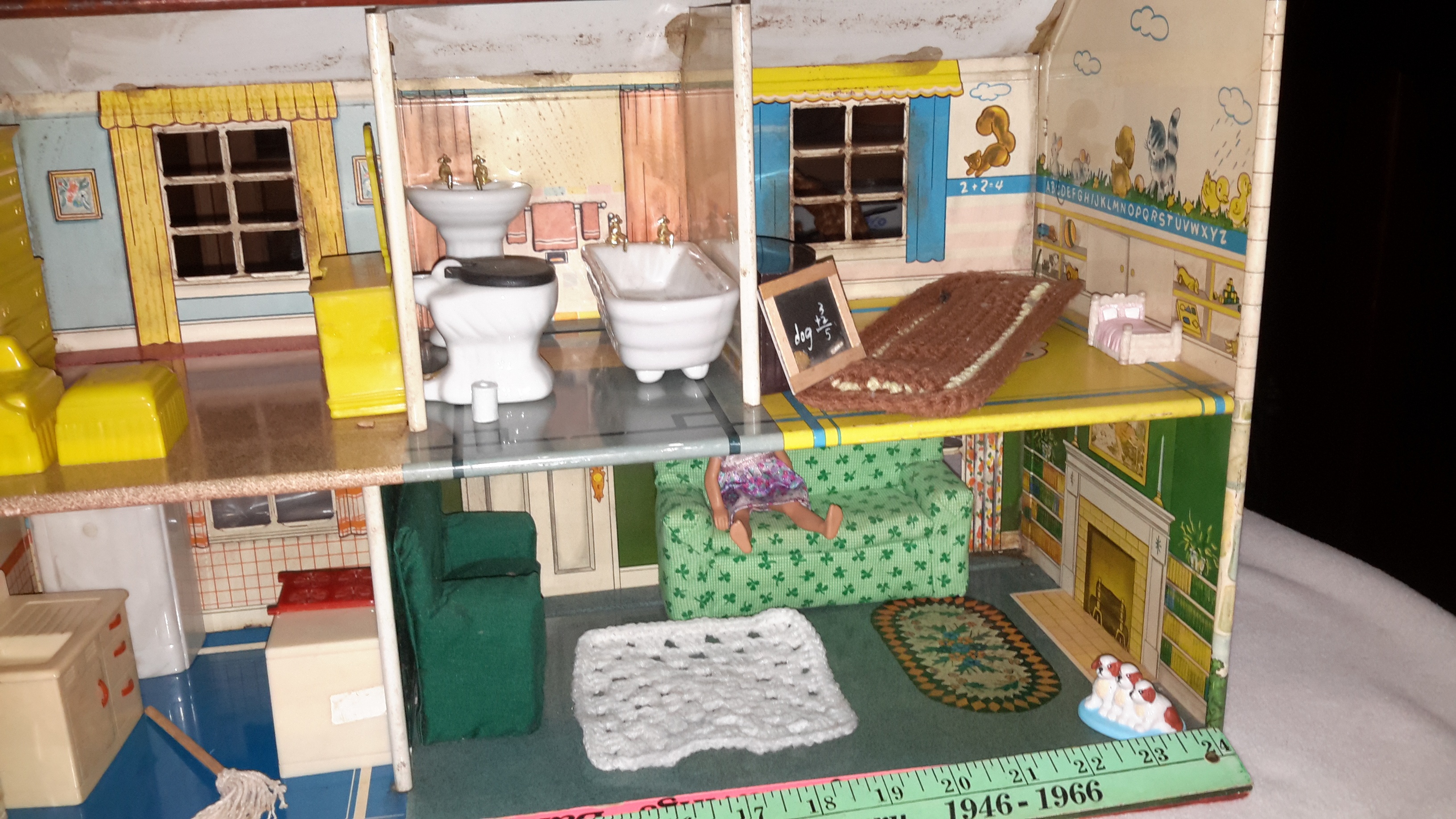 Vintage metal doll house - photo 3