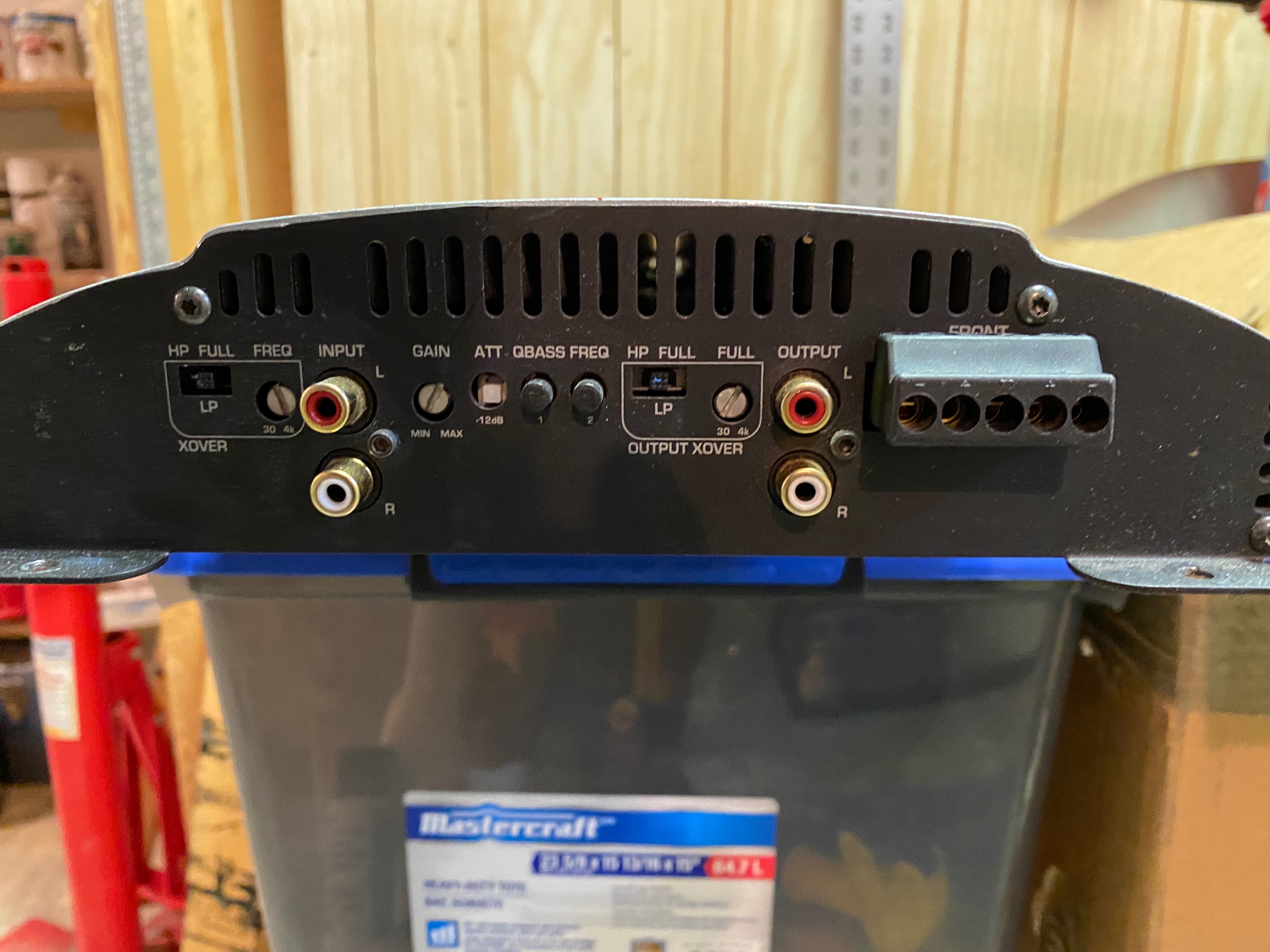 PPI PCX2400 car audio amp