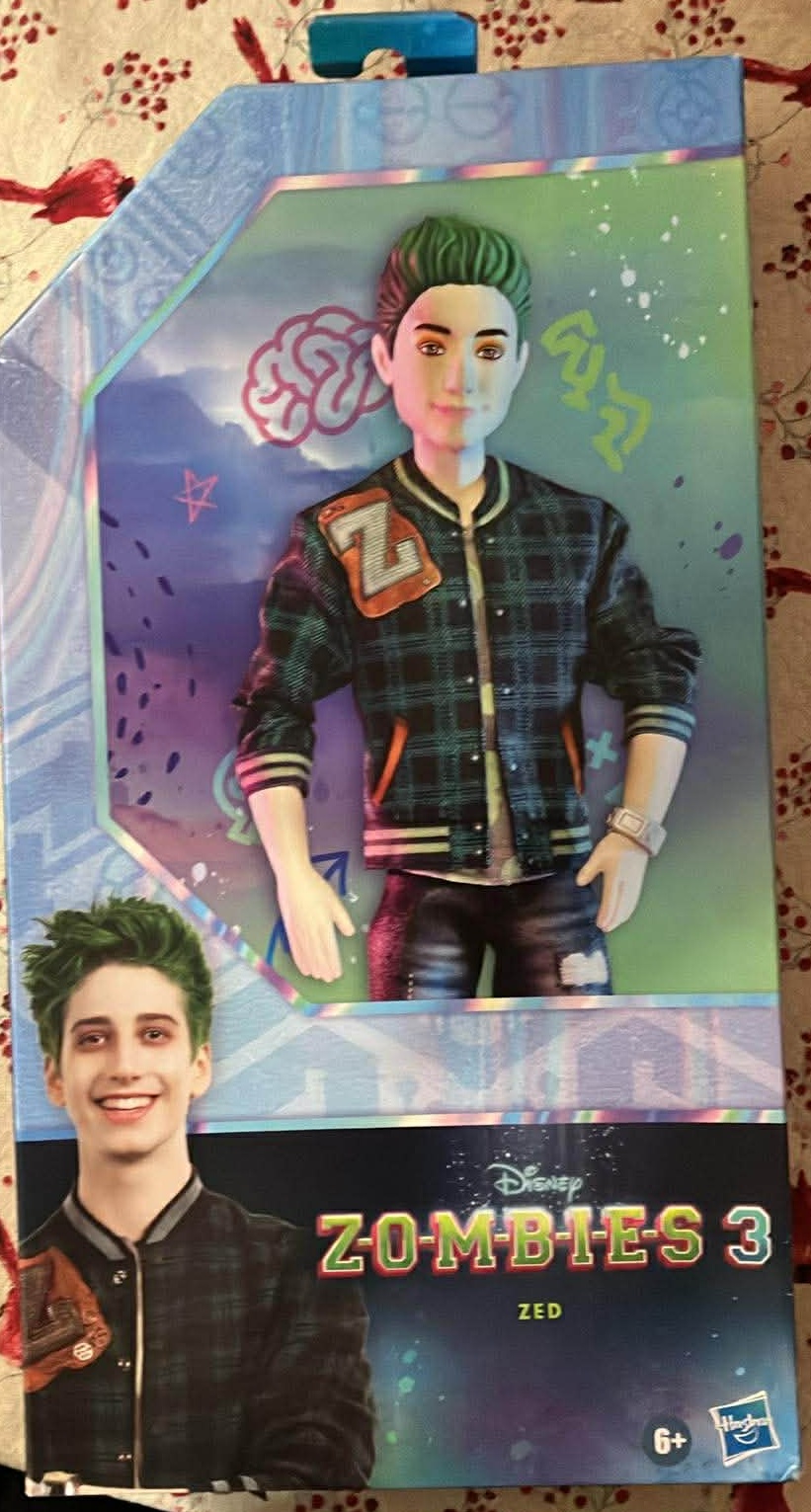 Disney Zombies 3 Zed Fashion Doll (New) - 12 Inches - photo 3