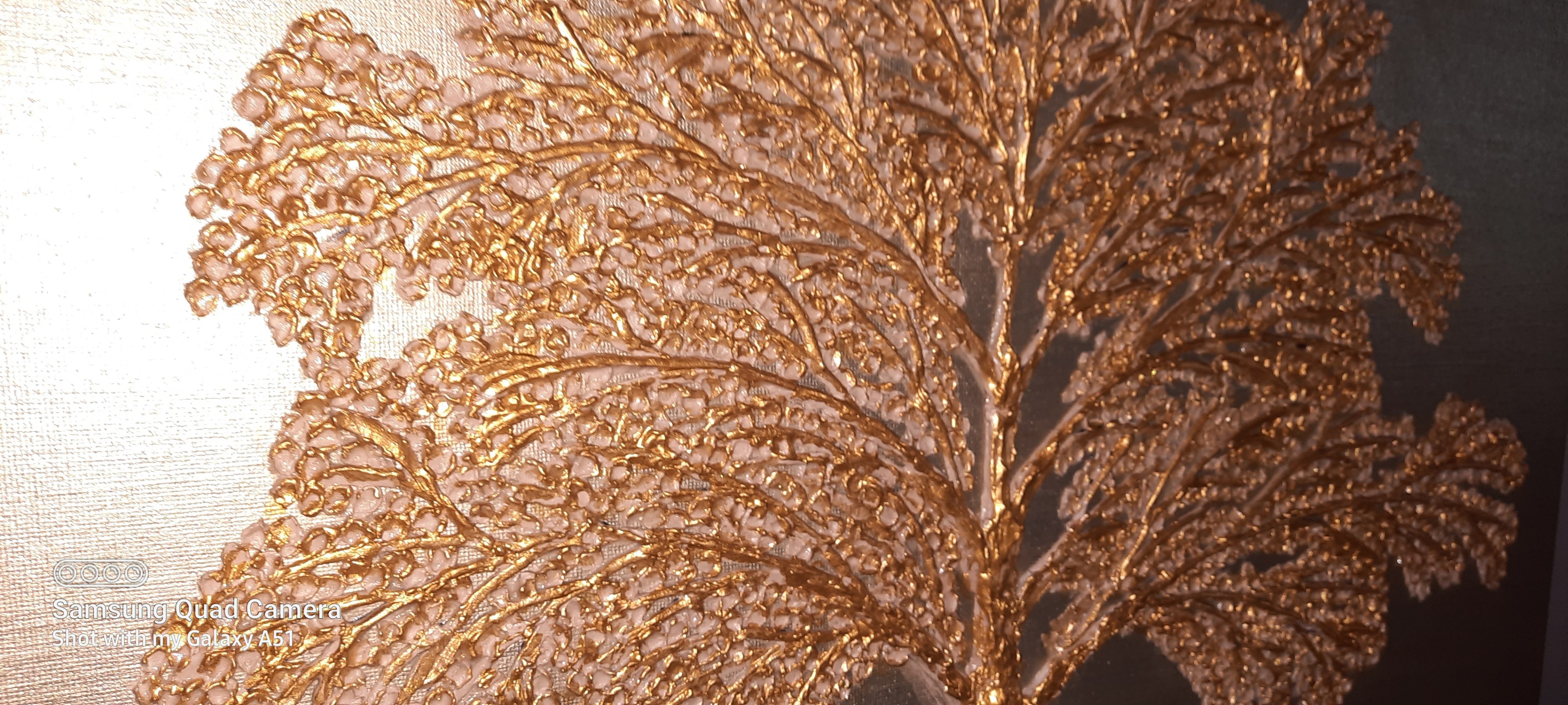 Tree - 3D Textured wall art painting on canvas.Abstract wall art
