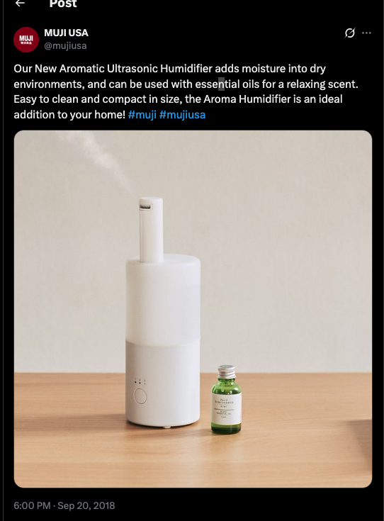 Muji Humidifier (small) - photo 2
