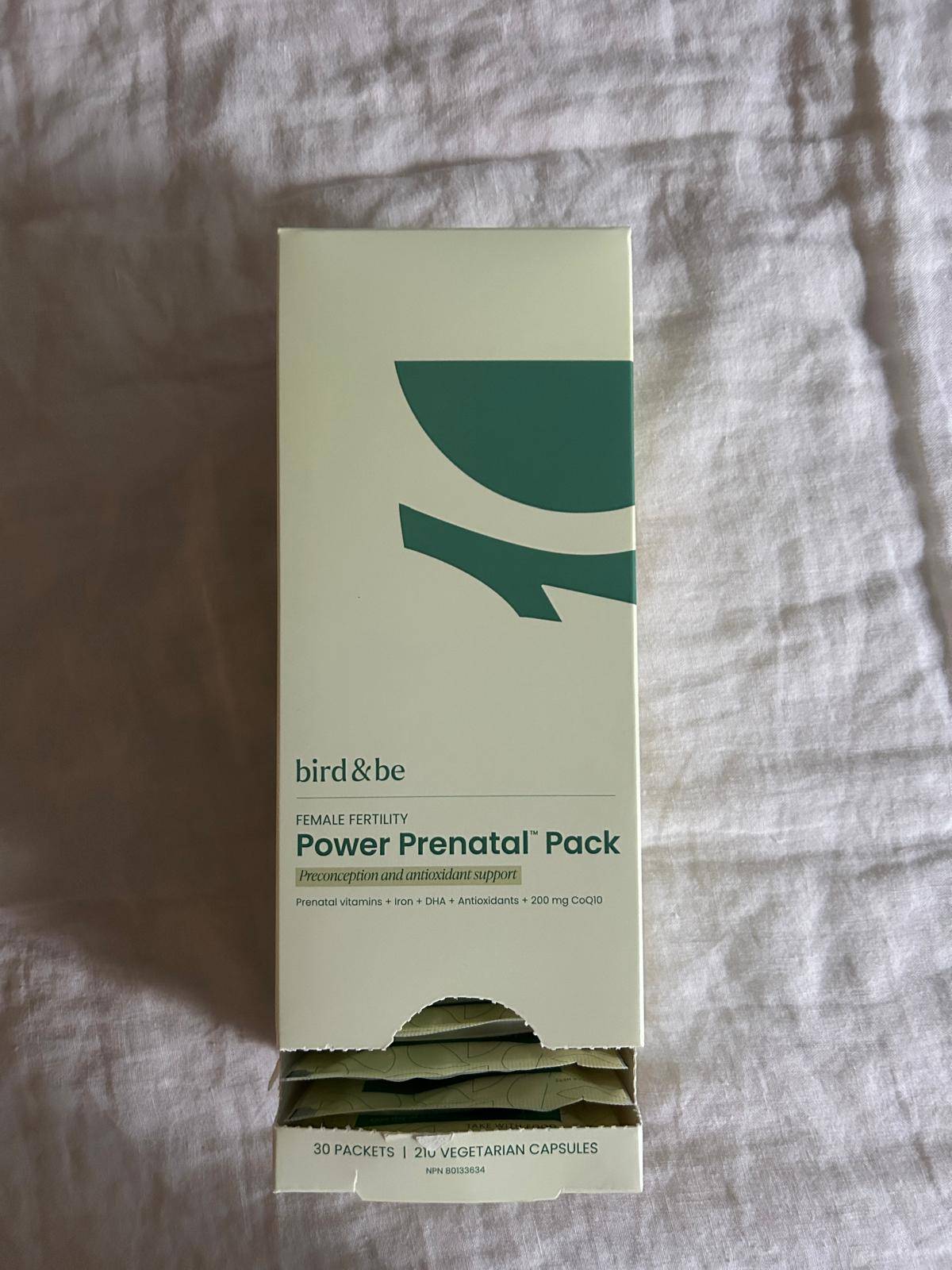 Bird&Be Prenatal Vitamins (22 Unused, Unopened Packets) - photo 3