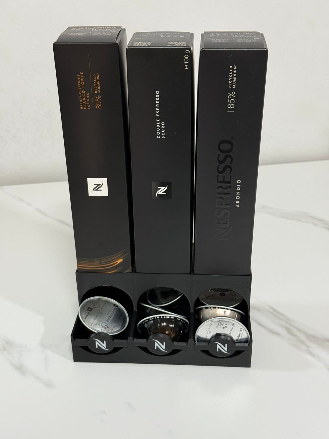 Nespresso Coffee Pod Dispenser [Black/Grey color]