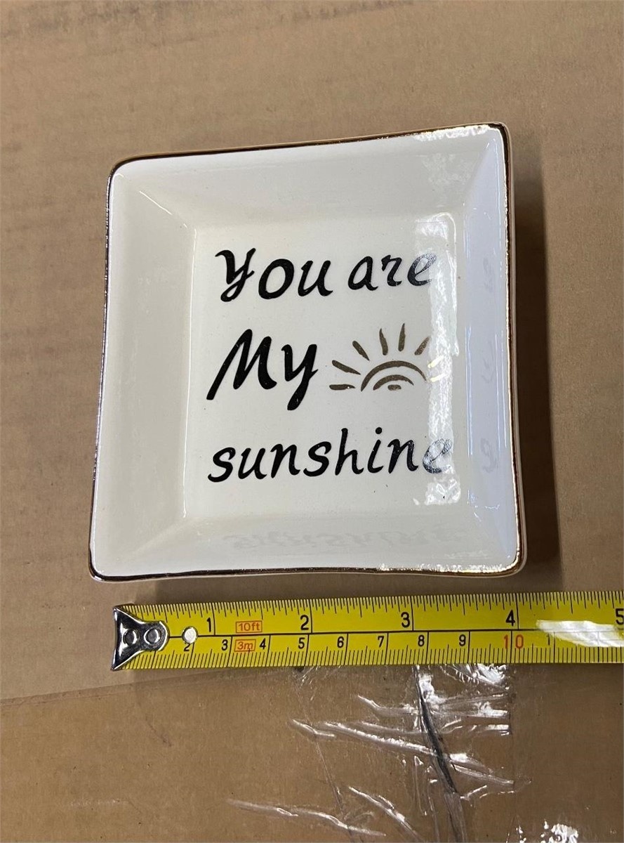 20pcs You are My Sunshine Jewelry Dish - photo 5