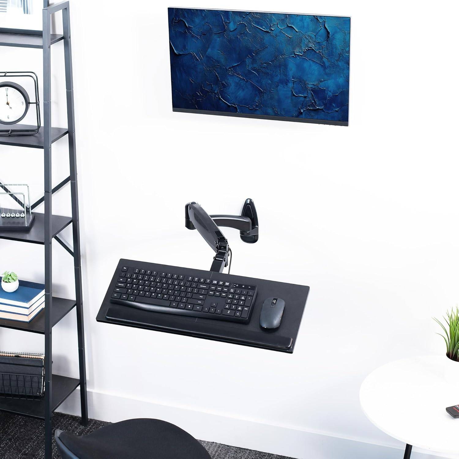 New VIVO Black Wall Mounted Keyboard Tray - photo 3