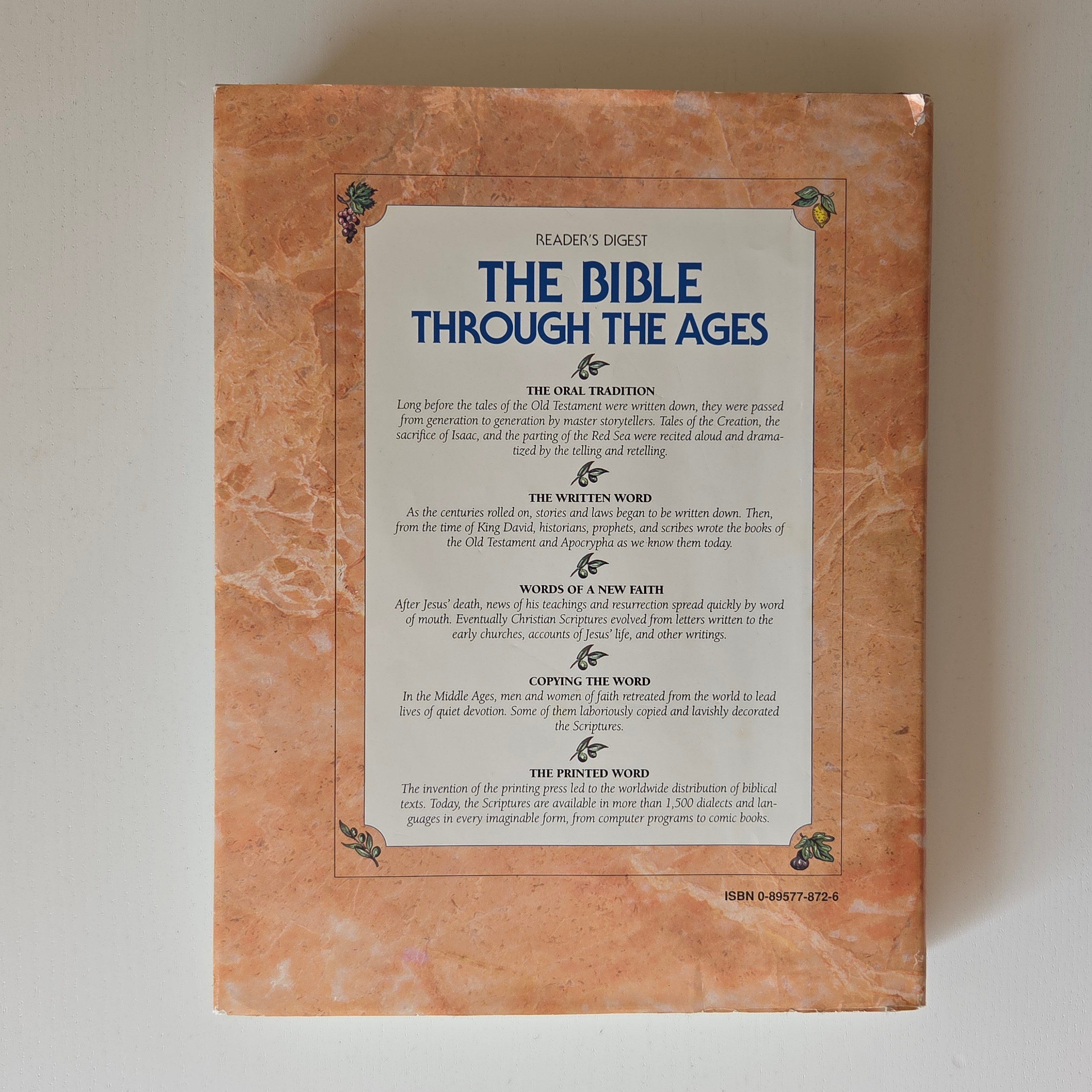 Readers Digest The Bible Through The Ages Hardcover - photo 2