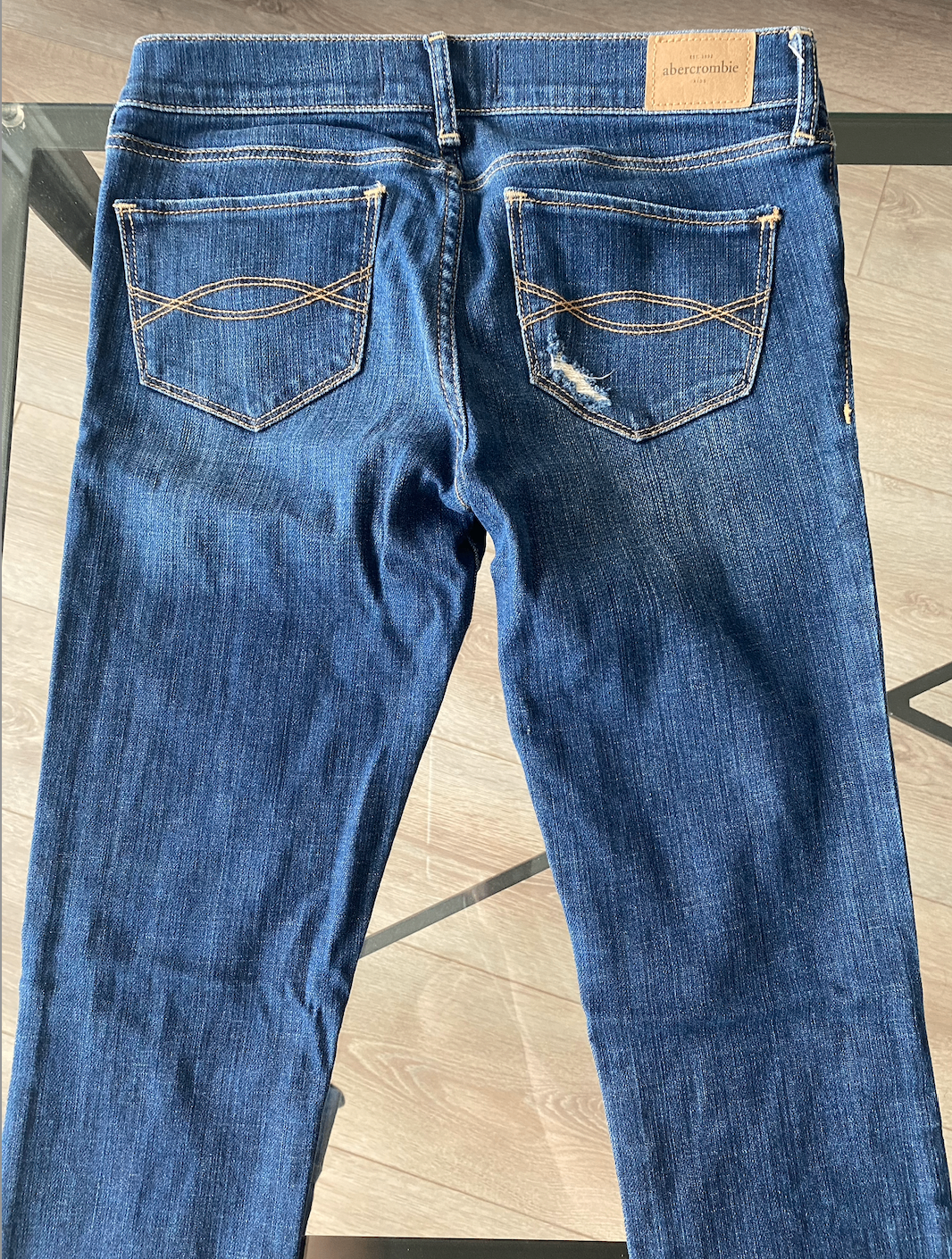Abercrombie Distressed Low-Rise Girls Jeans - photo 2