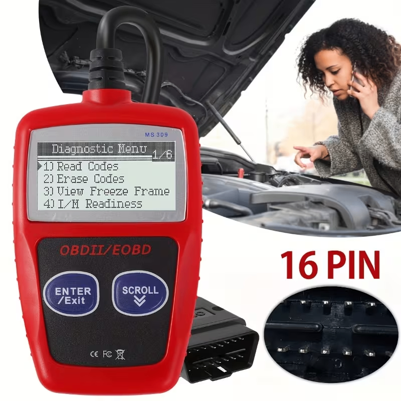 Upgraded Version MS309-OBDII Fault Code Reader - photo 3