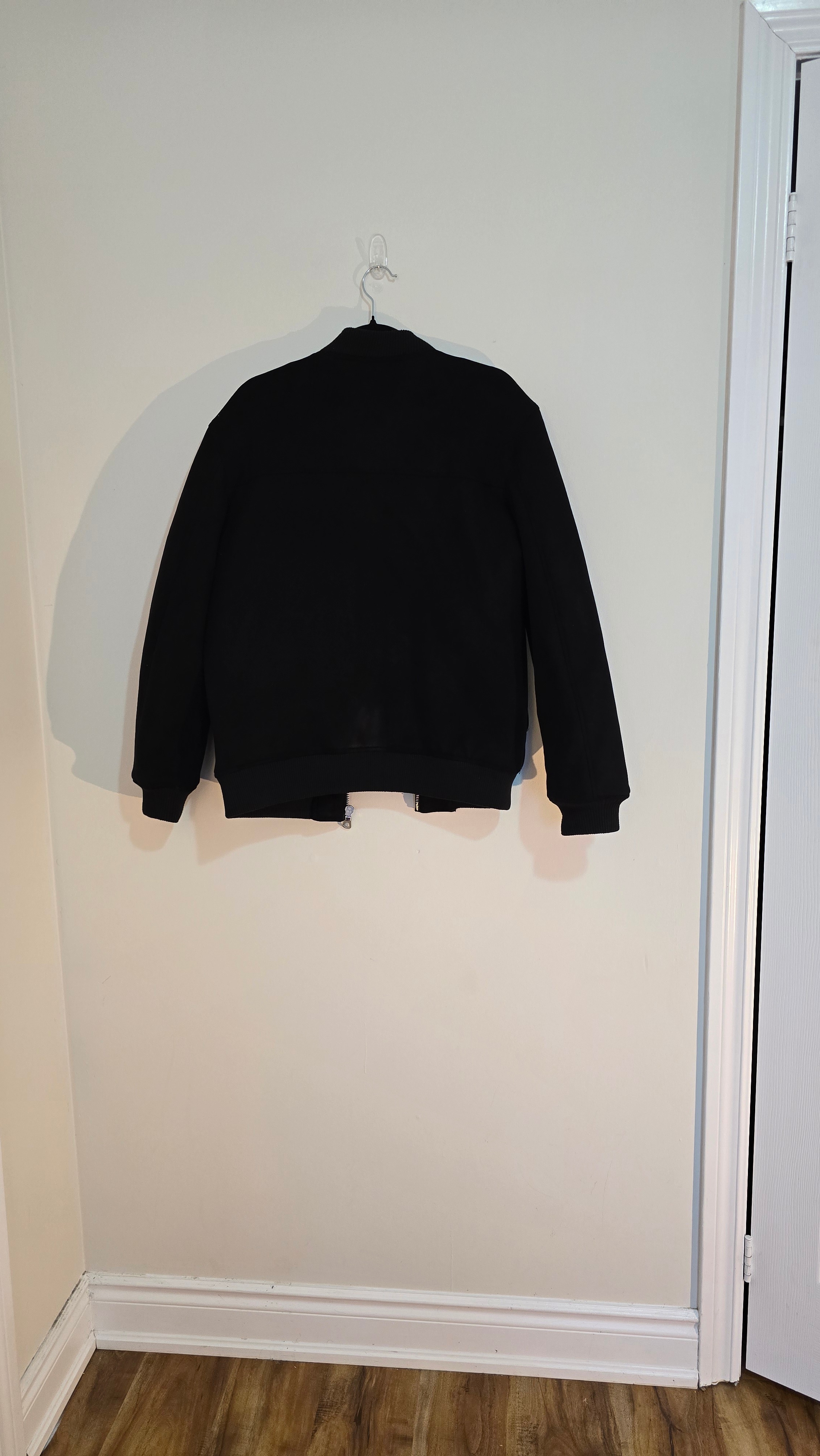 Zara Black Bomber Jacket - Size S - photo 5