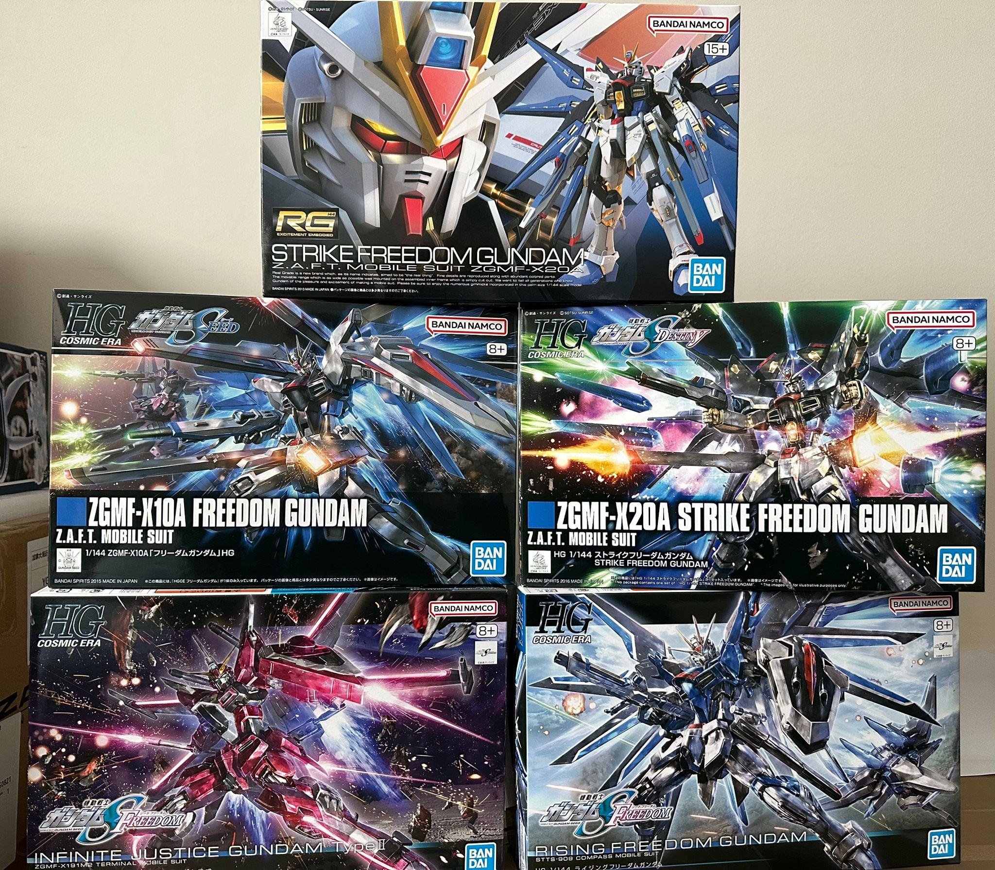 BANDAI HG Freedom Gundam