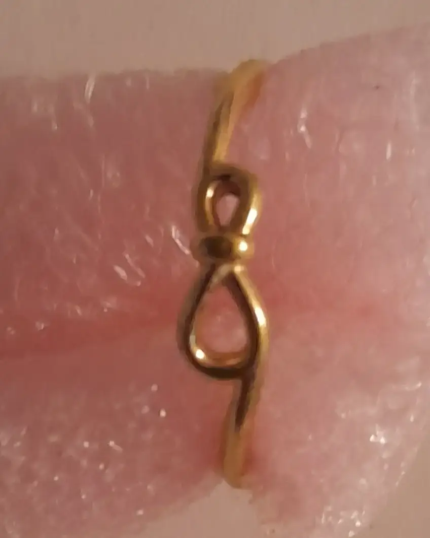 Pandora ALE MET 54 Rose Gold Platted Ring Size 7 - photo 2