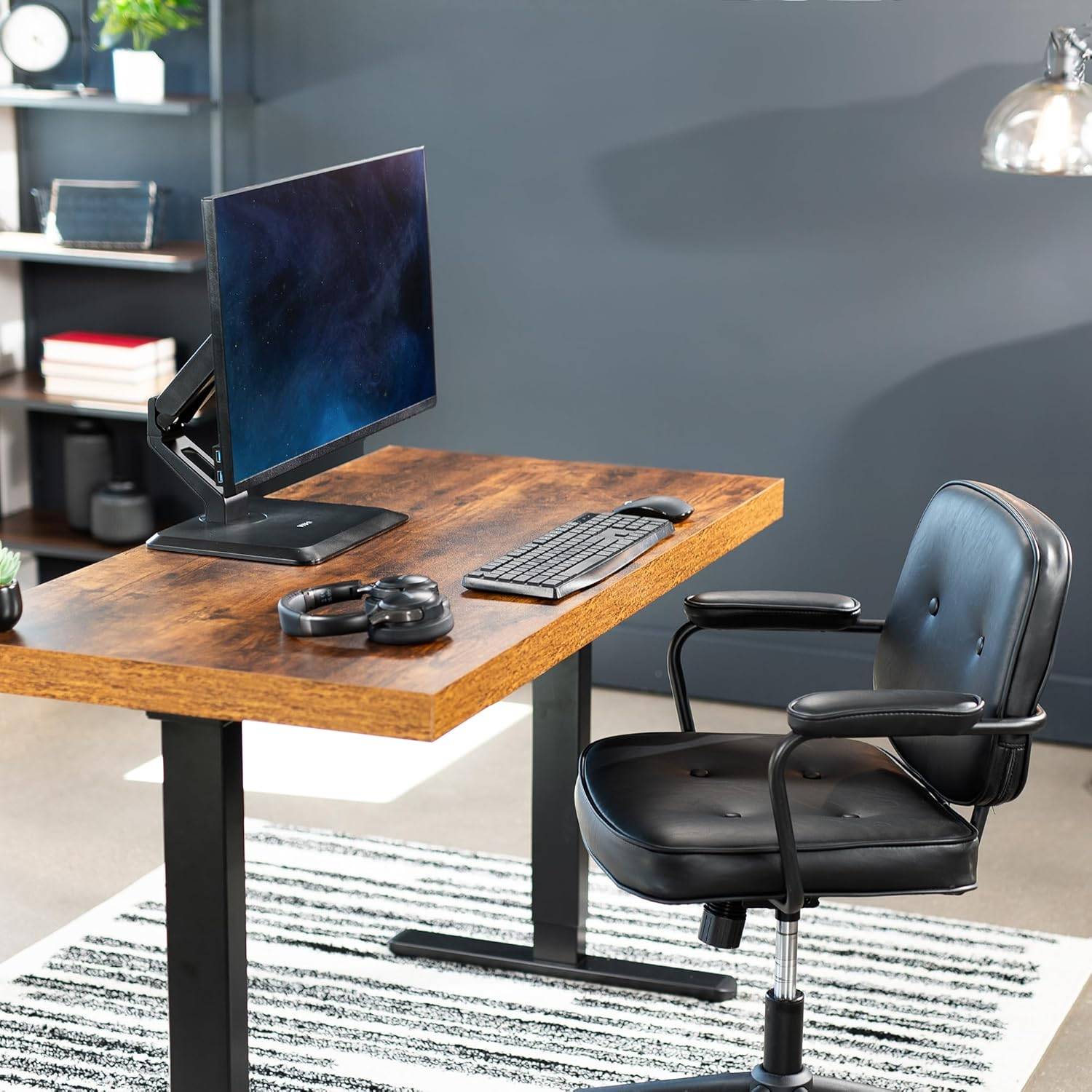 New VIVO Premium Single 17 to 32 inch VESA Monitor Stand