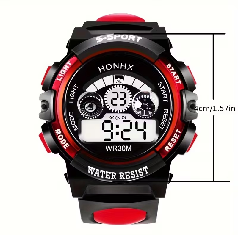 Trendy Luminous Multifunctional Sports Electronic Watch - photo 4