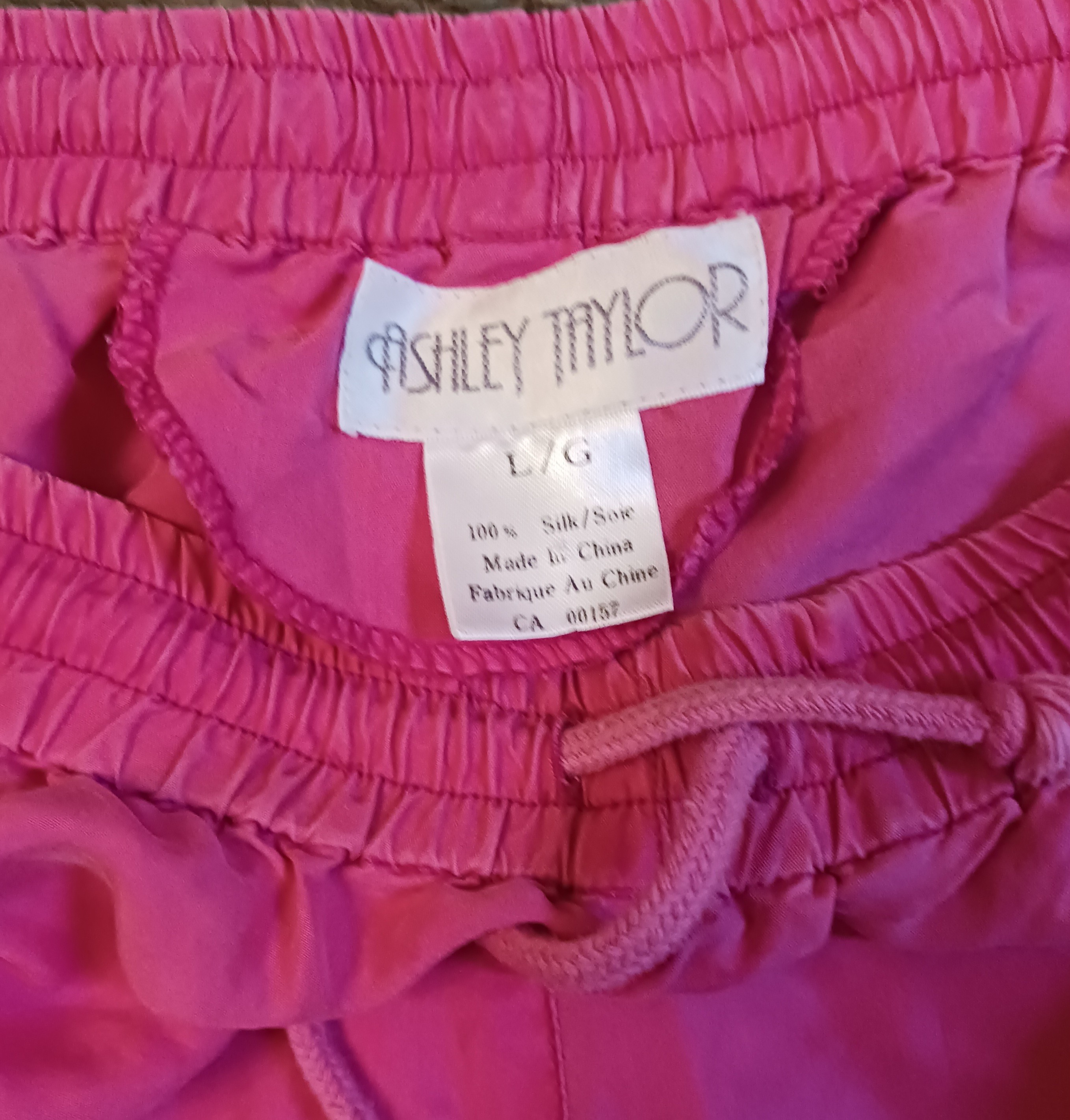 Lady 100% Silk Ashley Taylor Shorts Size L - photo 2