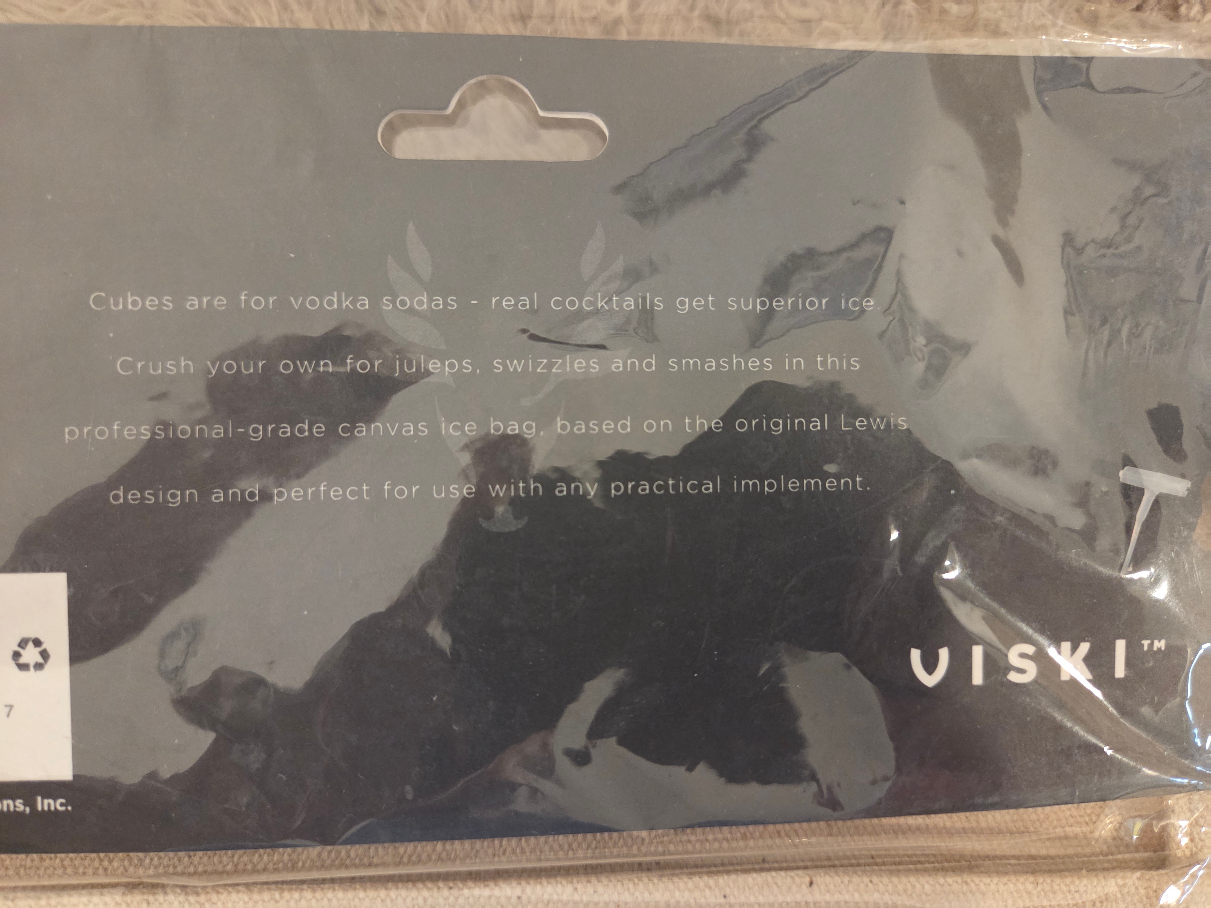 Viski Lewis Ice Bag – Canvas, New in Package - photo 4