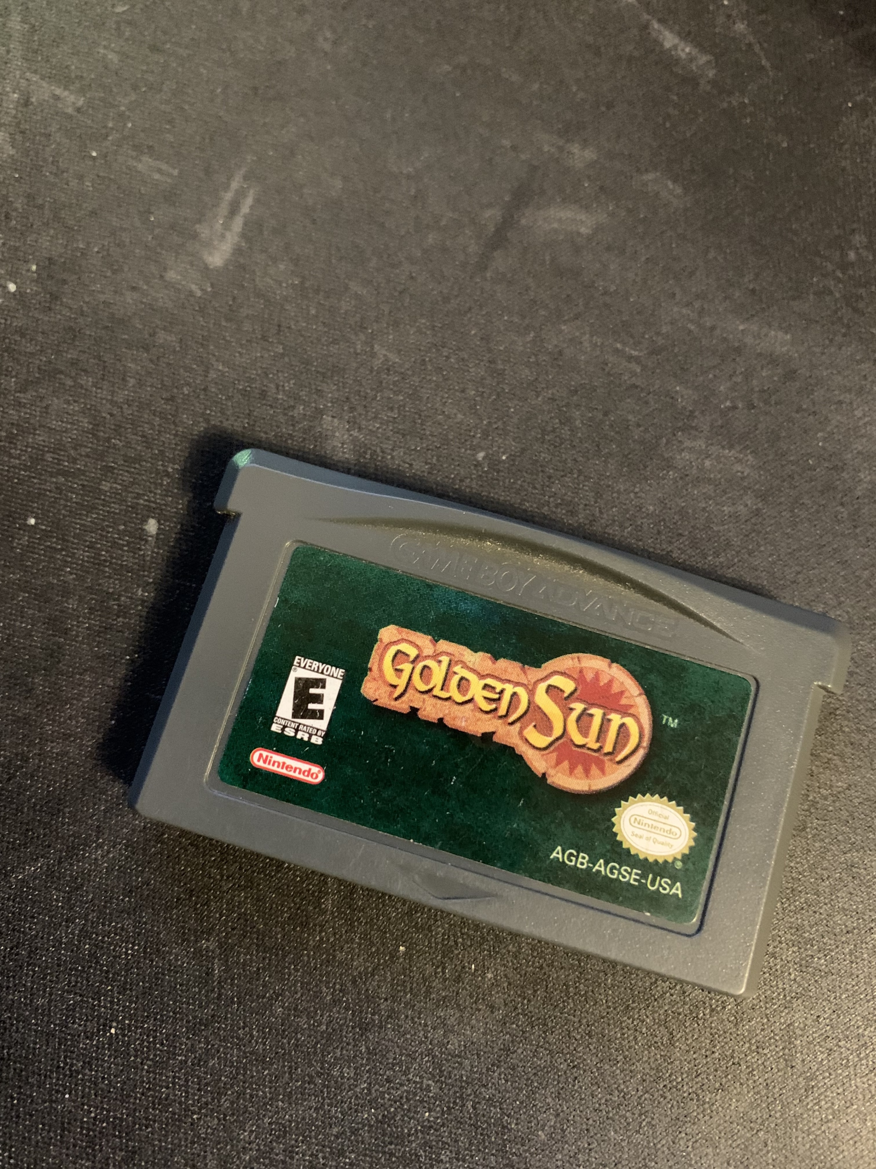 Golden Sun Game Boy Advance Game