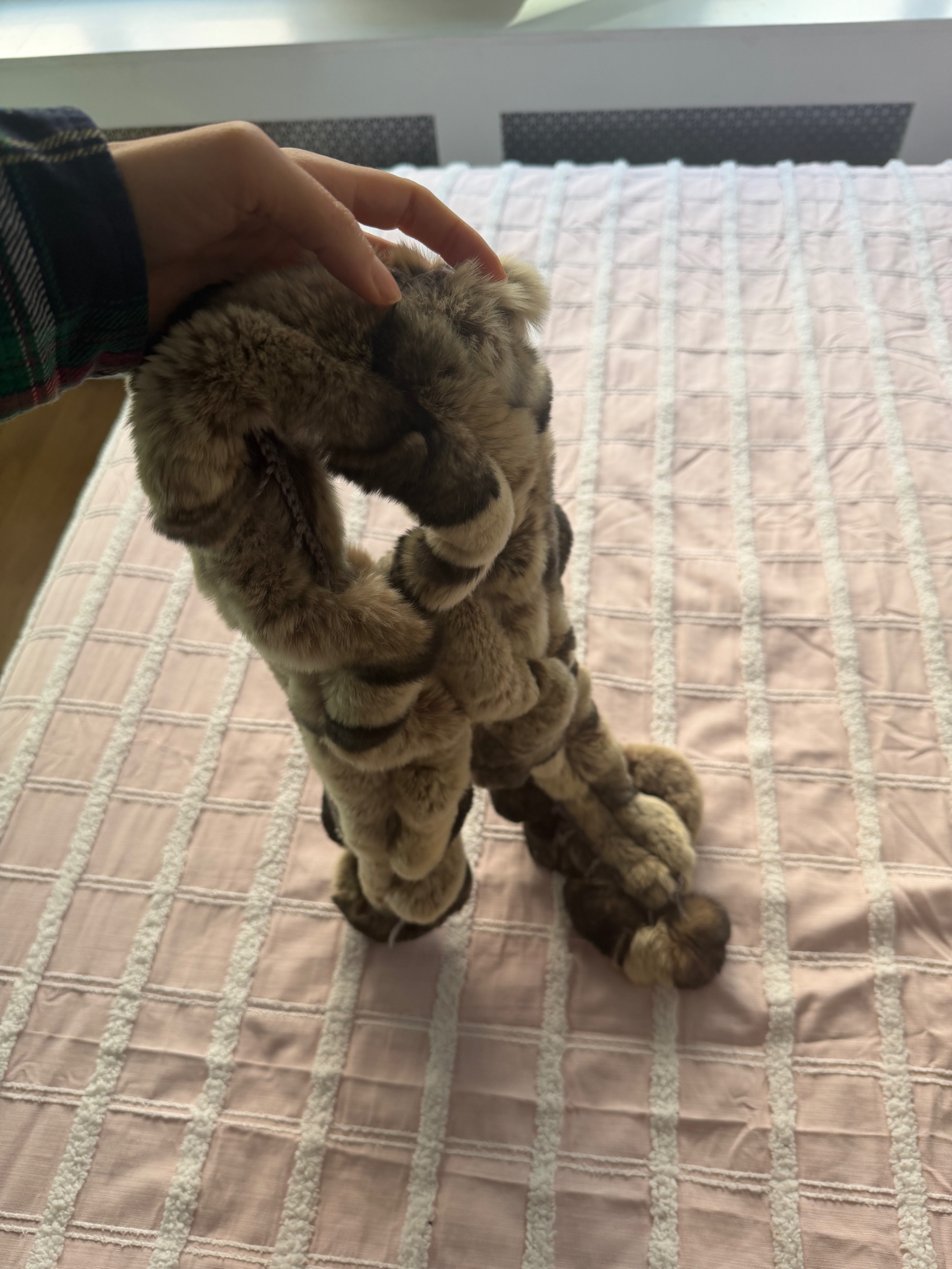 Real fur shawl - photo 3