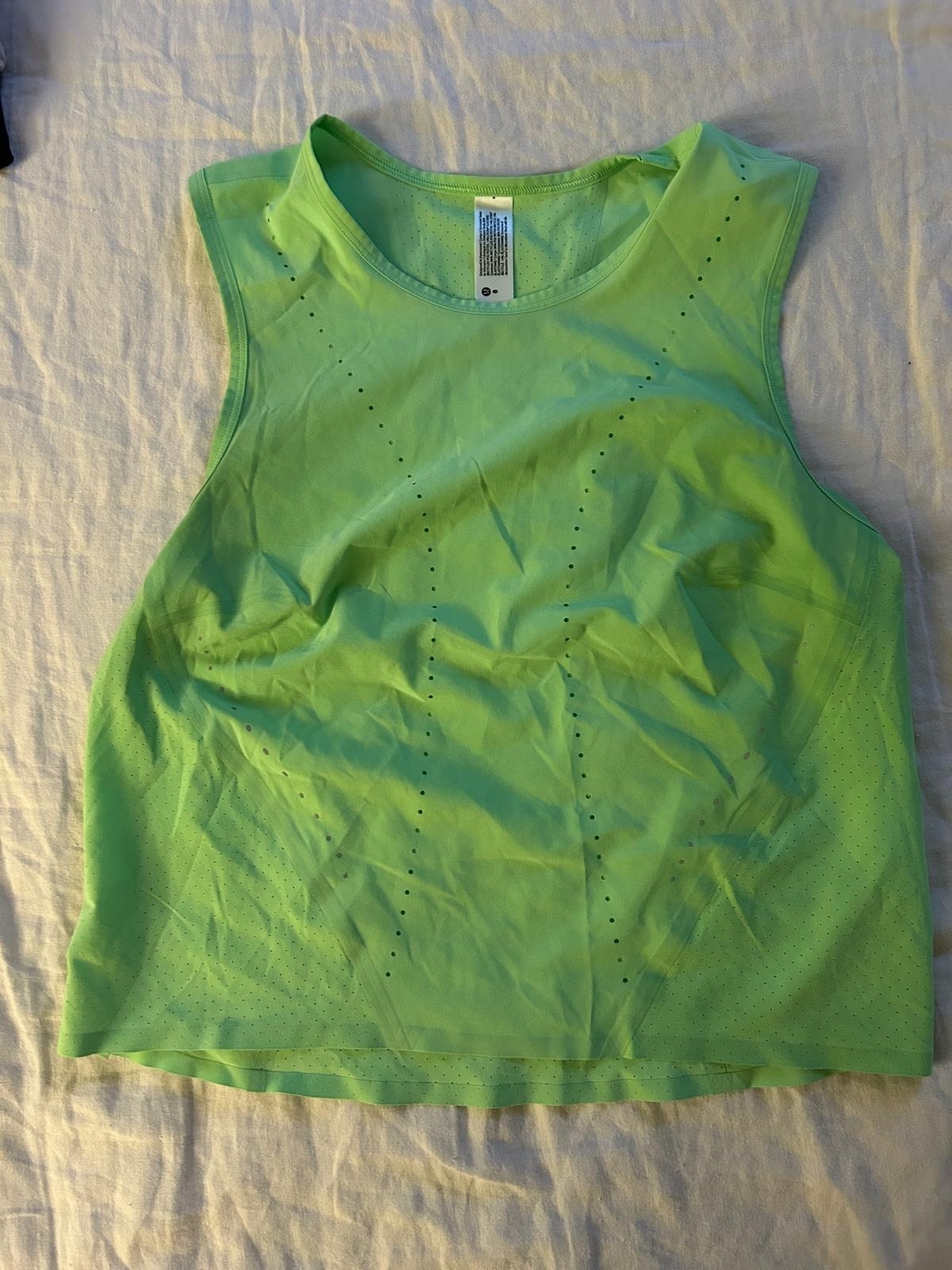 Lululemon Swift Ventilated Running Tank Top size 6 - photo 4