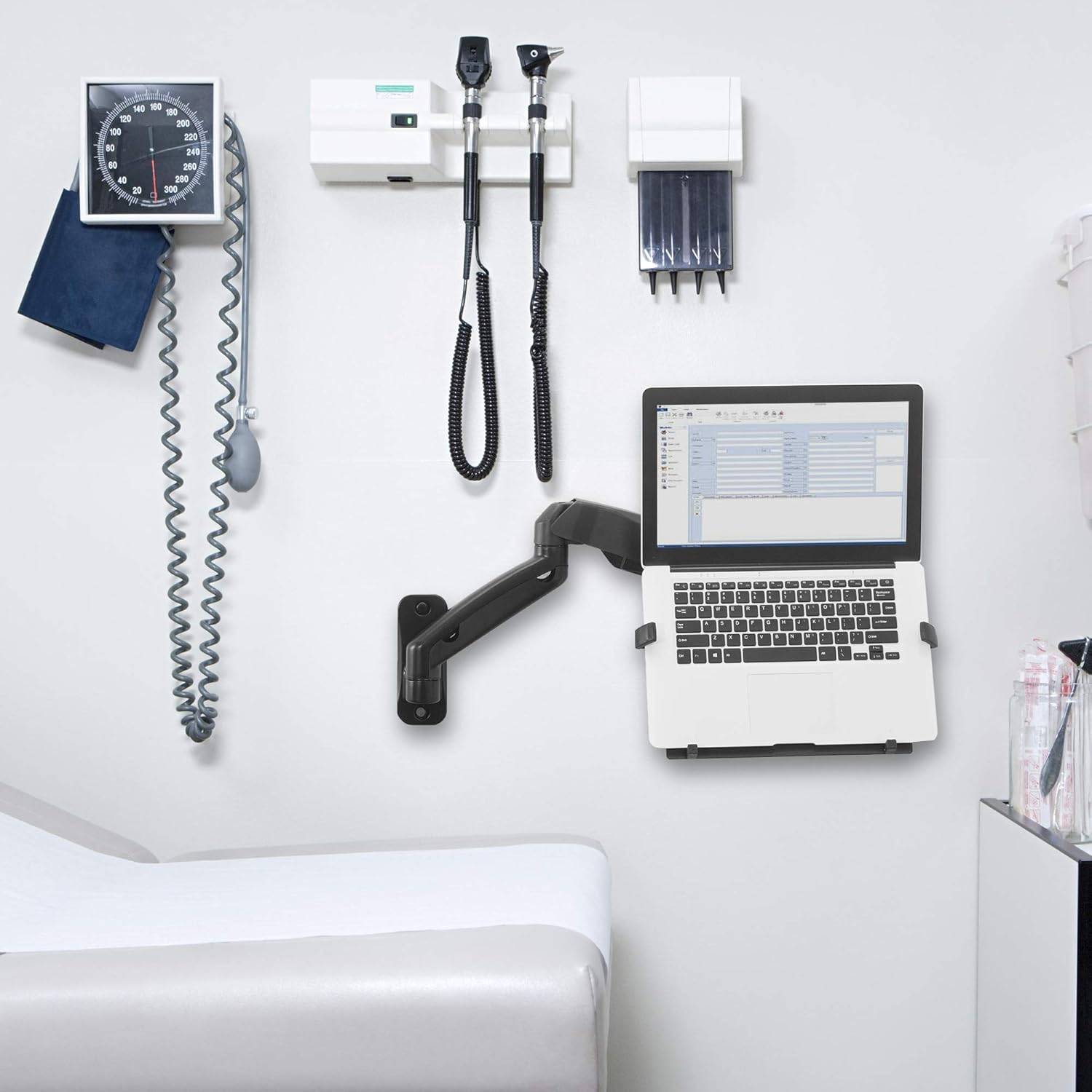 New VIVO Adjustable Pneumatic Extended Arm Laptop Wall Mount - photo 4