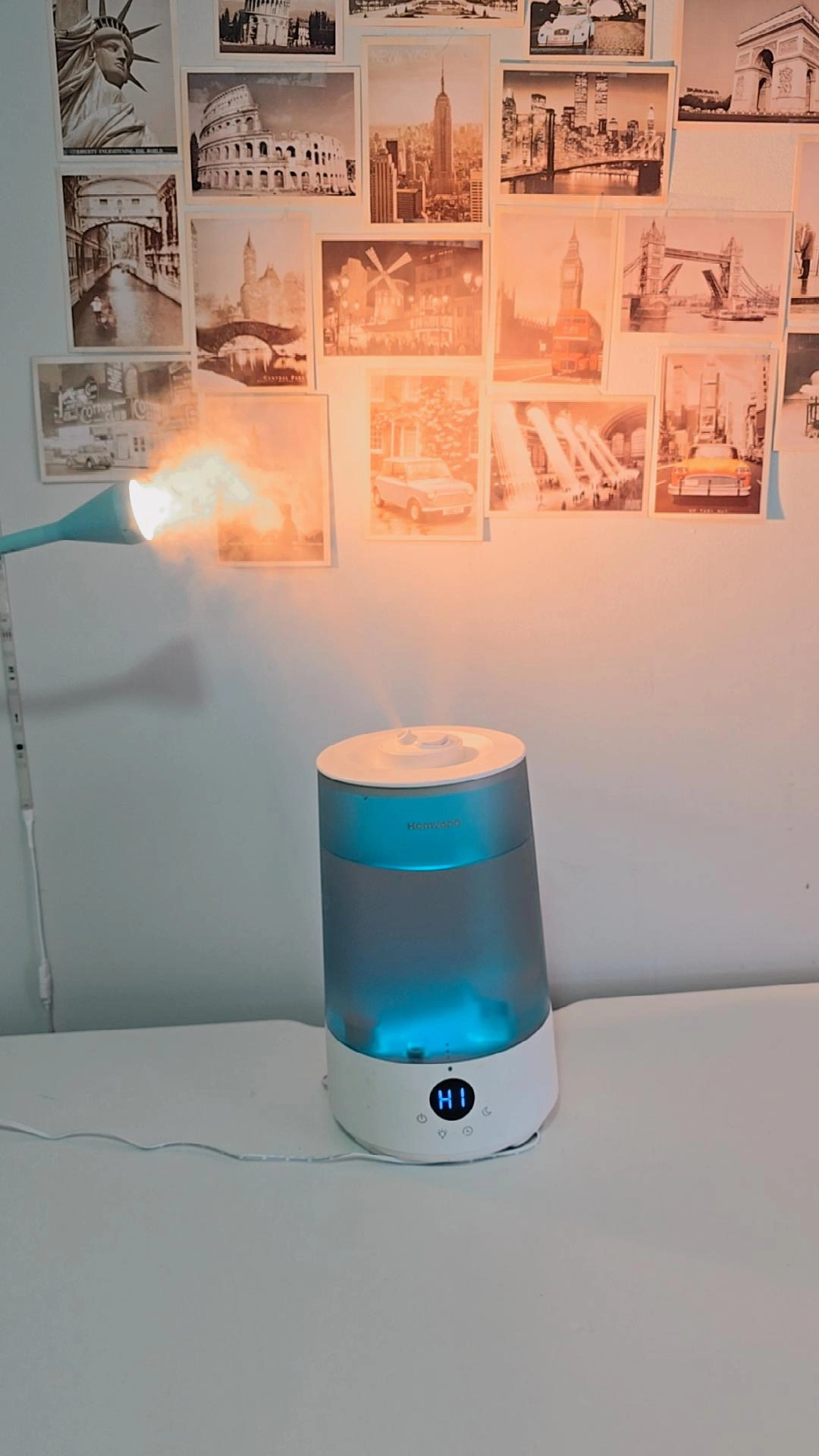 Homvana Humidifiers  BPA FREE, 7 Color Light - photo 3