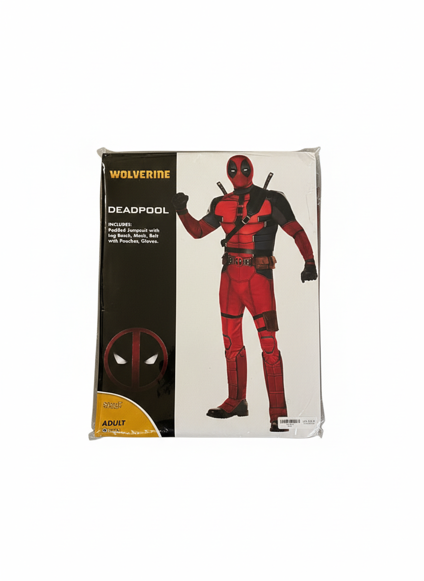 Deadpool Costume - Great Condition (Minus the stabby bits!)🥕 - photo 3