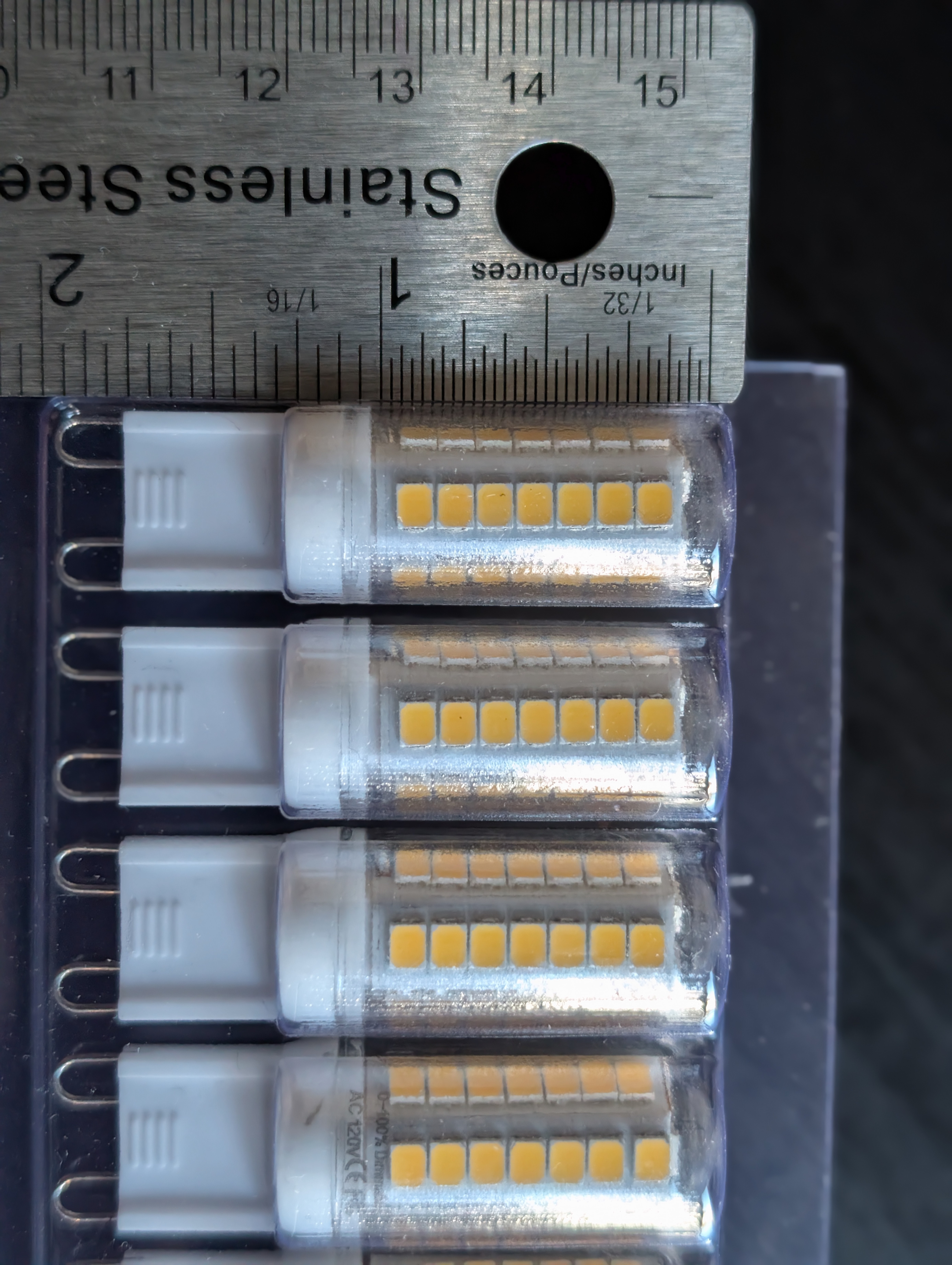 G9 LED Bulb Dimmable Chandelier Light Bulbs - photo 4