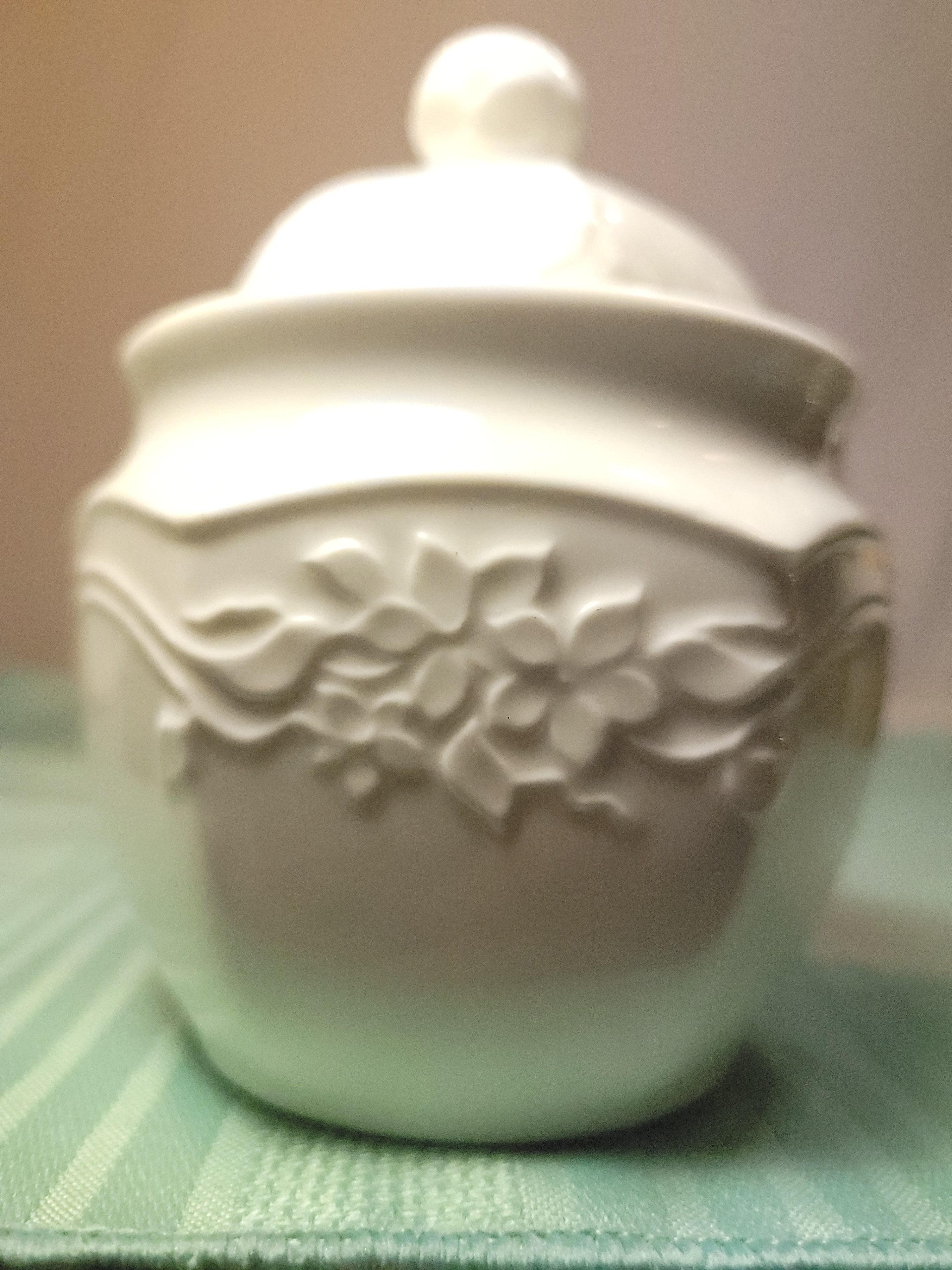 Vintage Steelite International England White Floral Sugar Bowl - photo 4