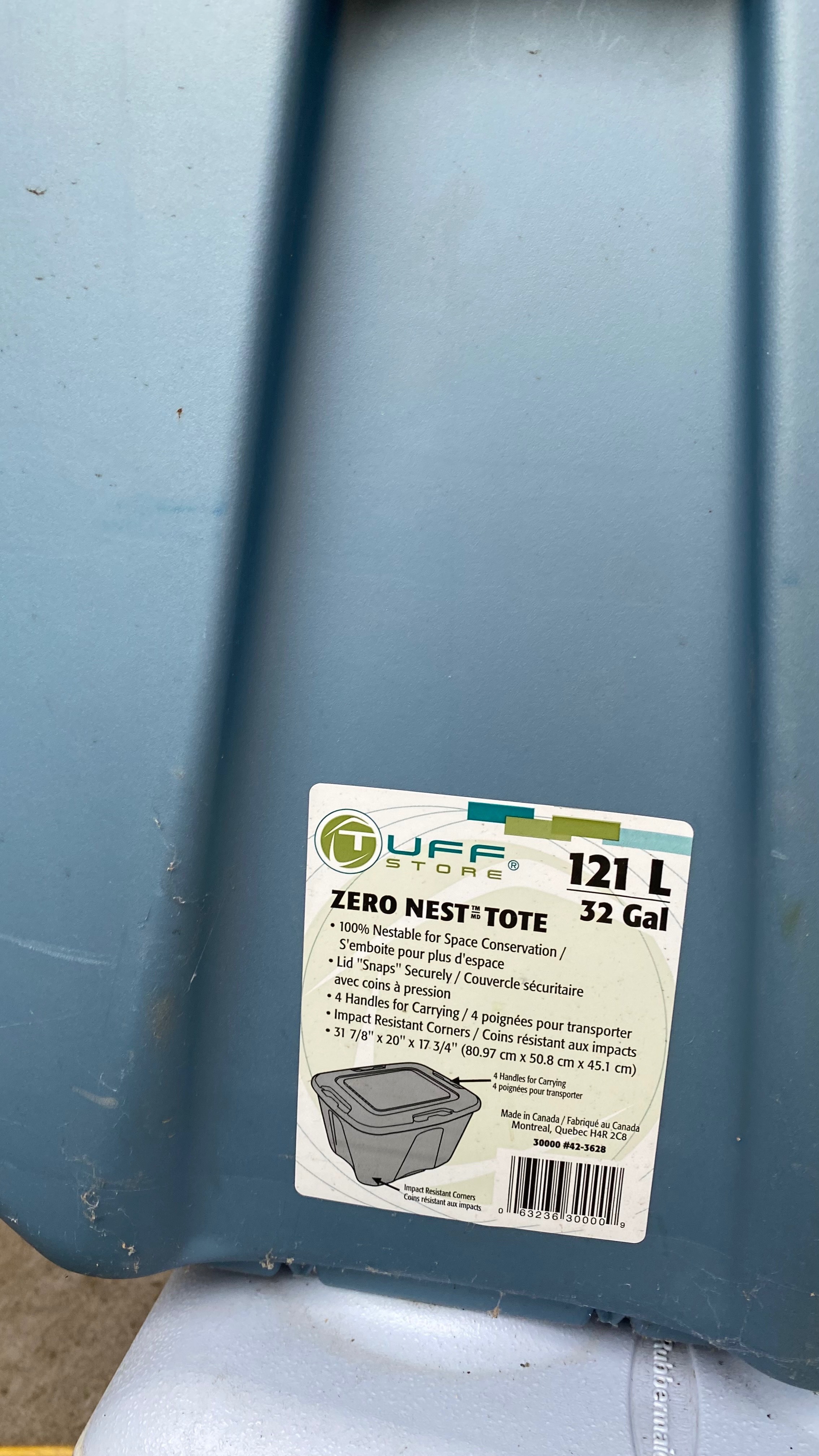Tuff Store Zero Nest Tote 32 Gal - $10each - photo 2