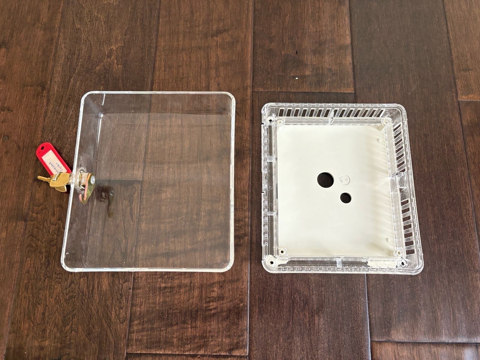 Clear Thermostat Cover With Lock - photo 4
