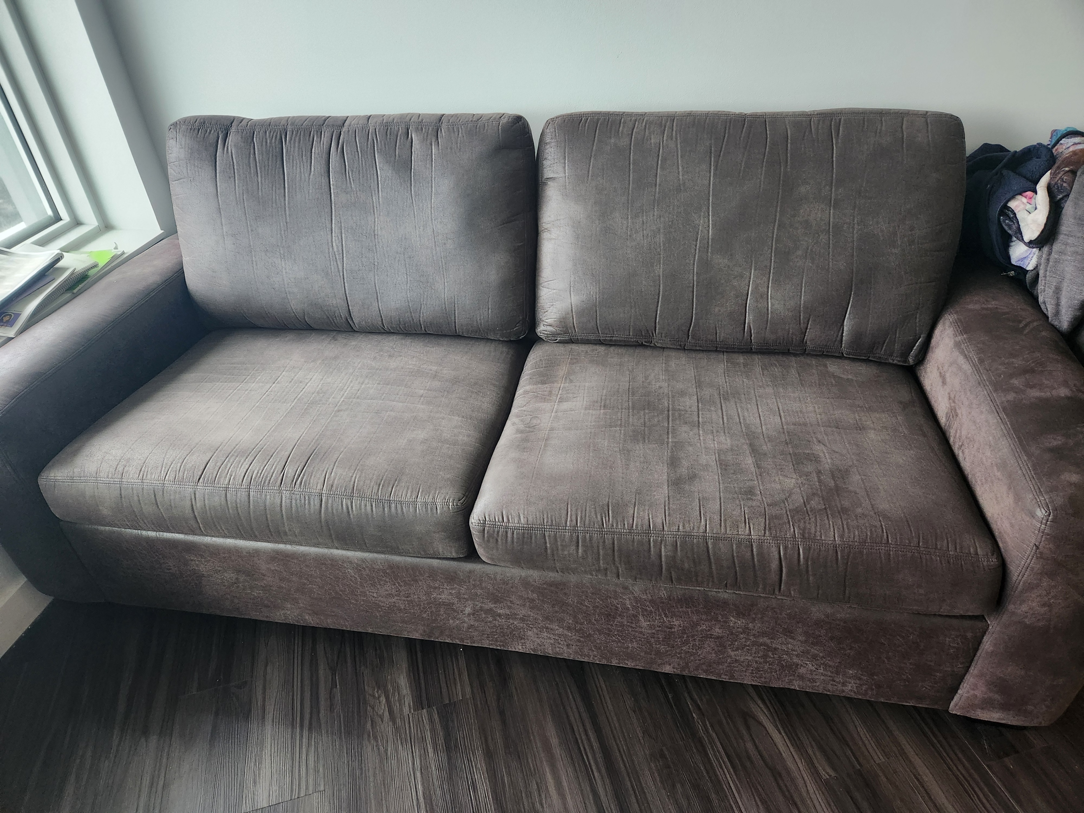 Brown Sofa Bed - photo 2