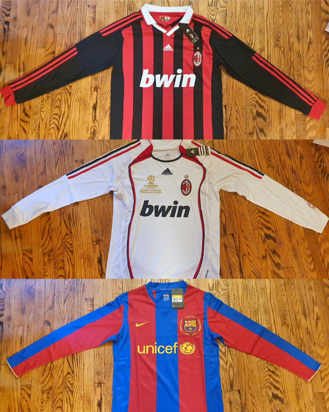 Retro Replica Football Jerseys - Men/Unisex - (BRAND NEW)