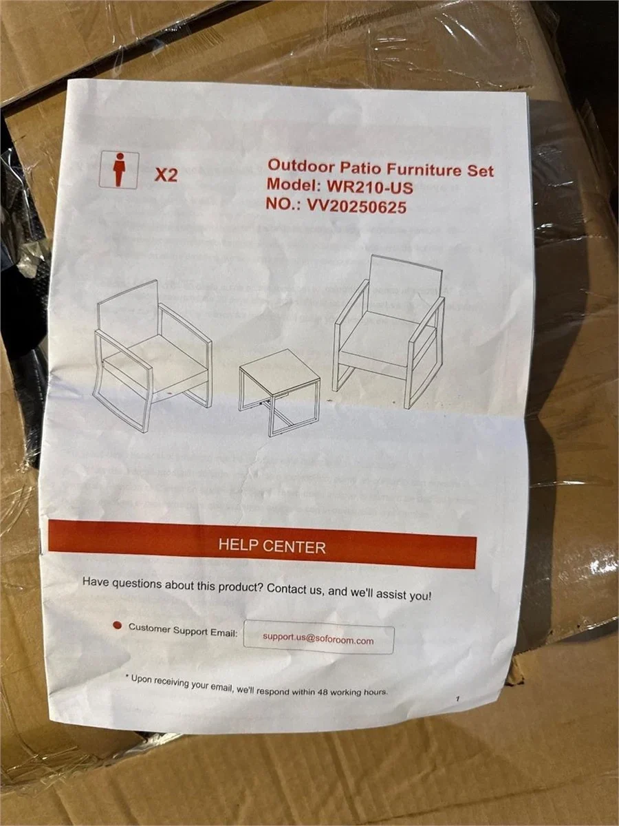 3-Piece Patio Furniture Set - photo 5