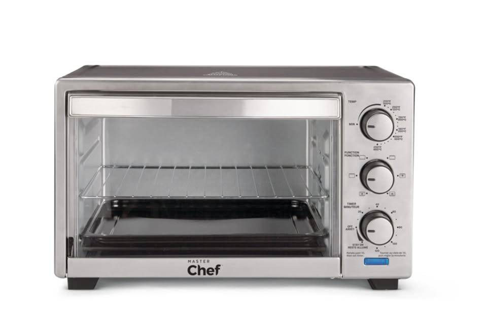 MASTER Chef Convection Toaster Oven, Stainless Steel