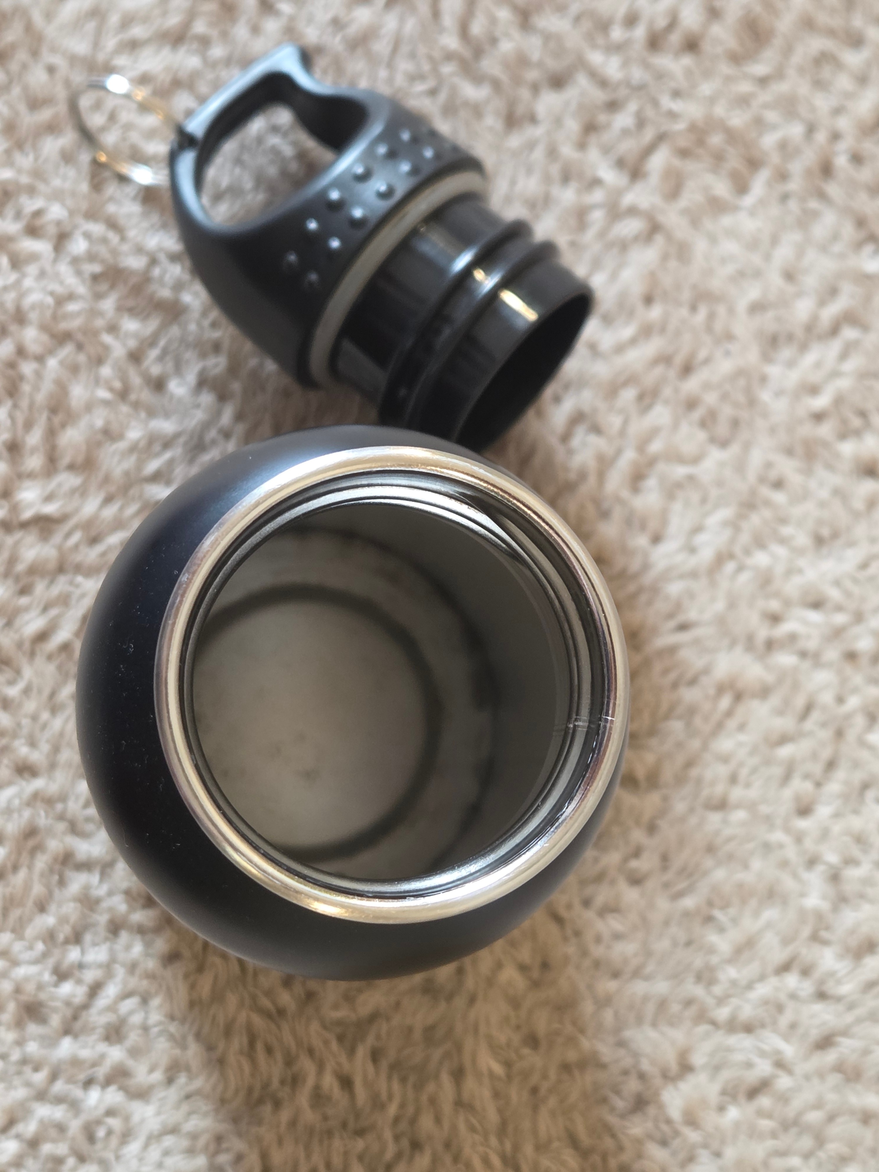 Stainless Water Bottle 500 mL – Black - photo 3