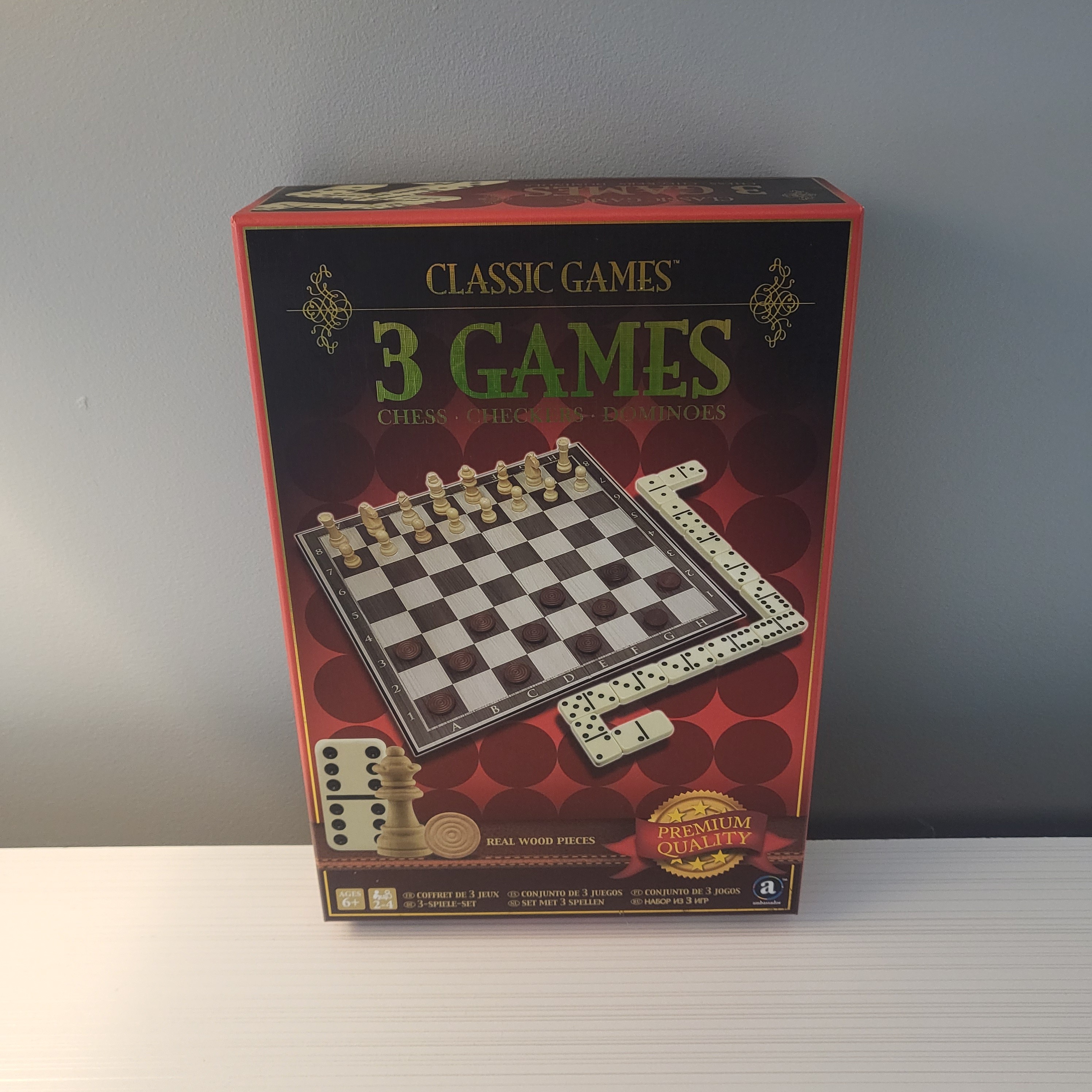 Like New - 3-In-1 Complete Board Game Set - Quick Pickup!🚀