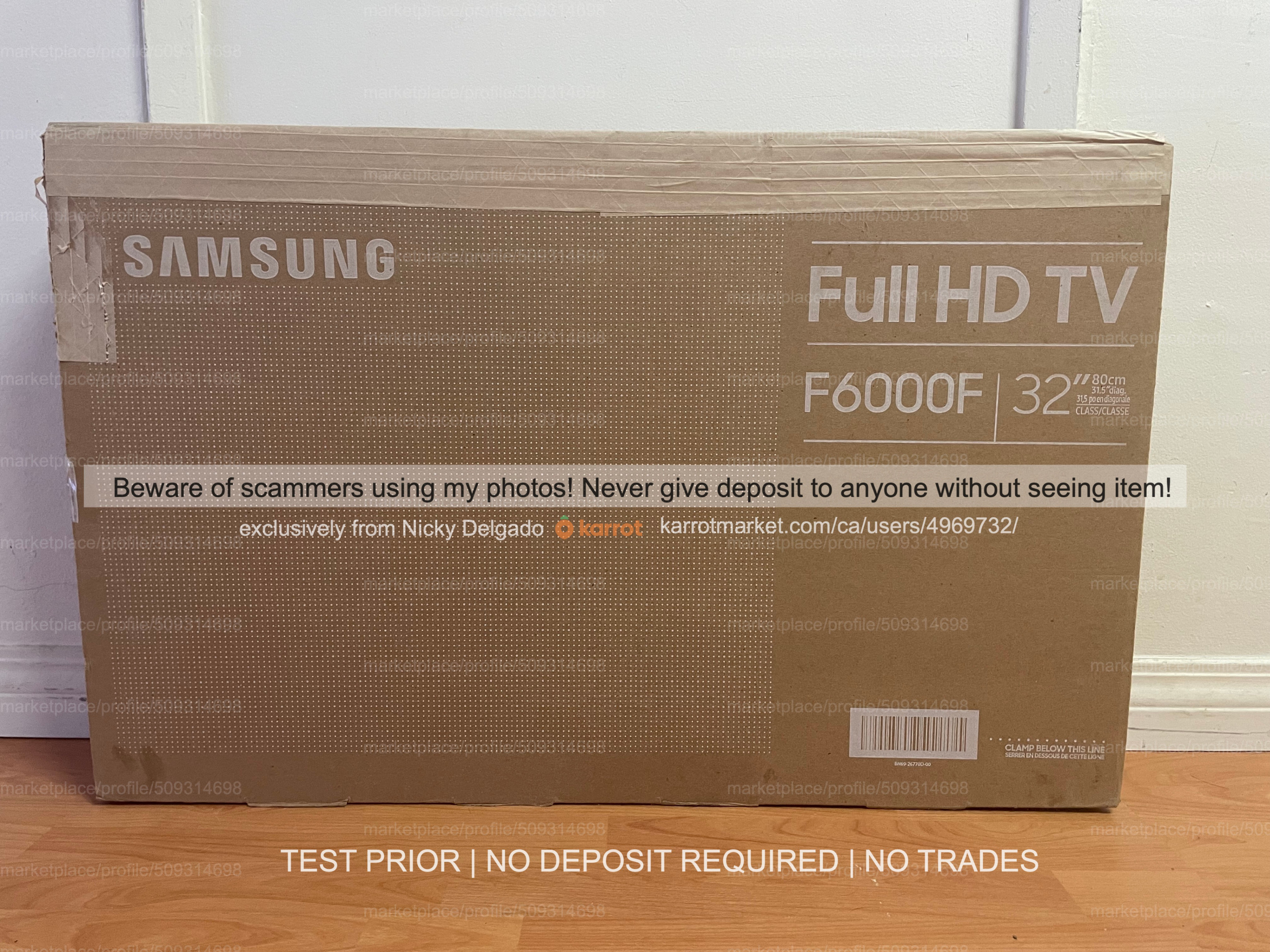 Samsung 32" F6000F Series 1080p HD HDR LED Tizen Smart TV - $160