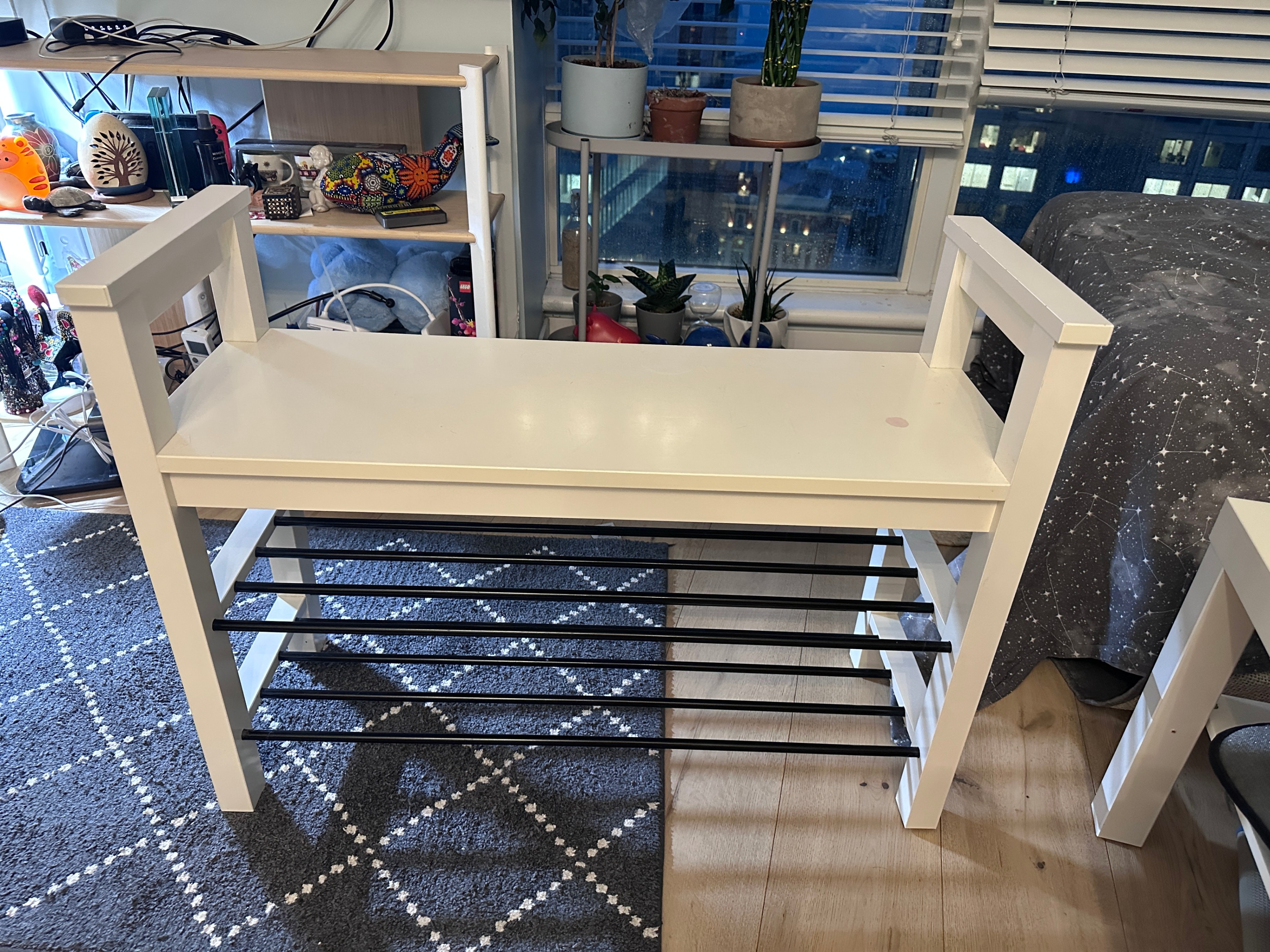 IKEA HEMNES bench with shoe storage