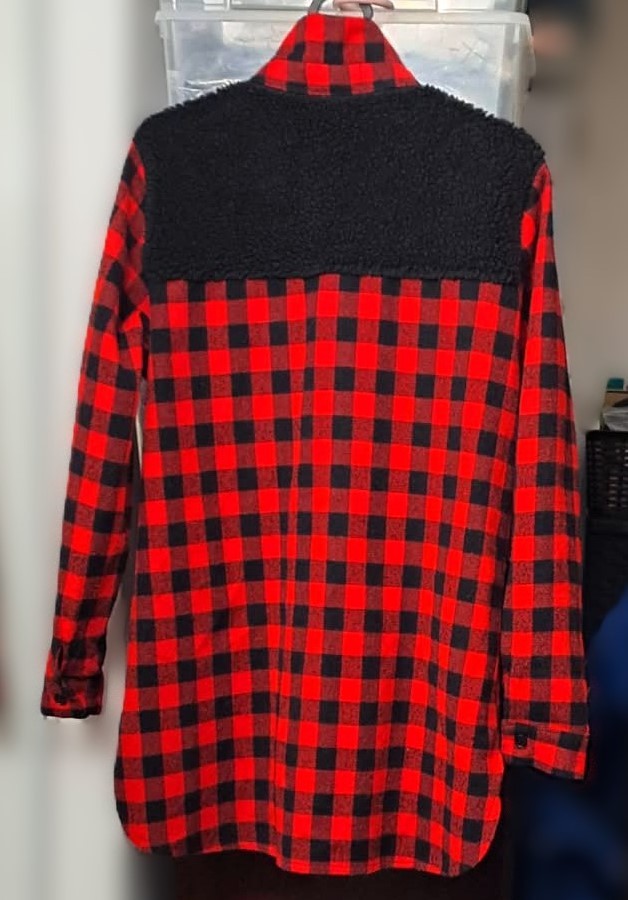 Premium Sherpa-Lined Buffalo Plaid Shirt Jacket Made in Korea - photo 2
