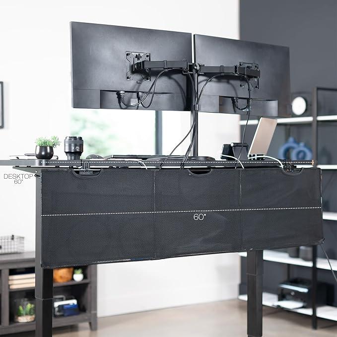 New VIVO Desk Cable Management Tray - 60" x 15"