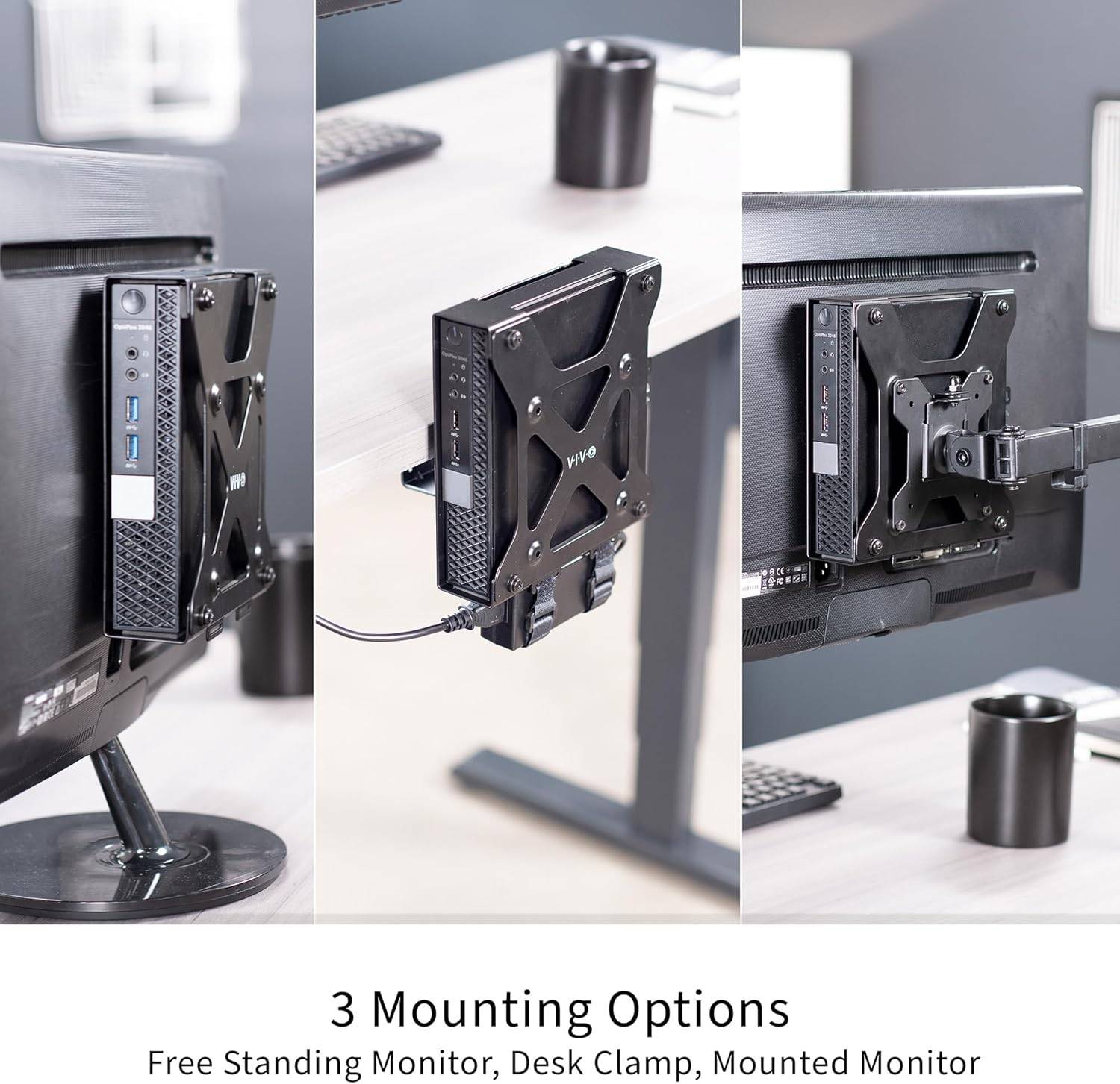 New VIVO Behind Monitor VESA Mountfor Dell OptiPlex Micro CPU - photo 2
