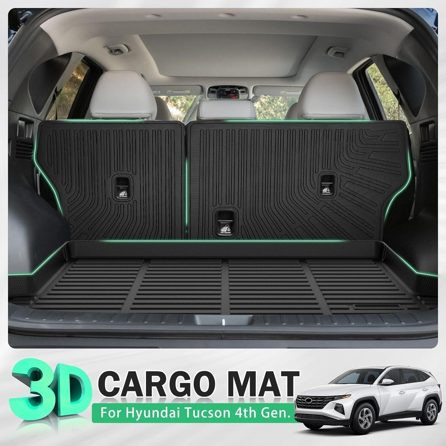 NEW 2022-2026 Hyundai Tucson All Weather Cargo Liner Mat - photo 2